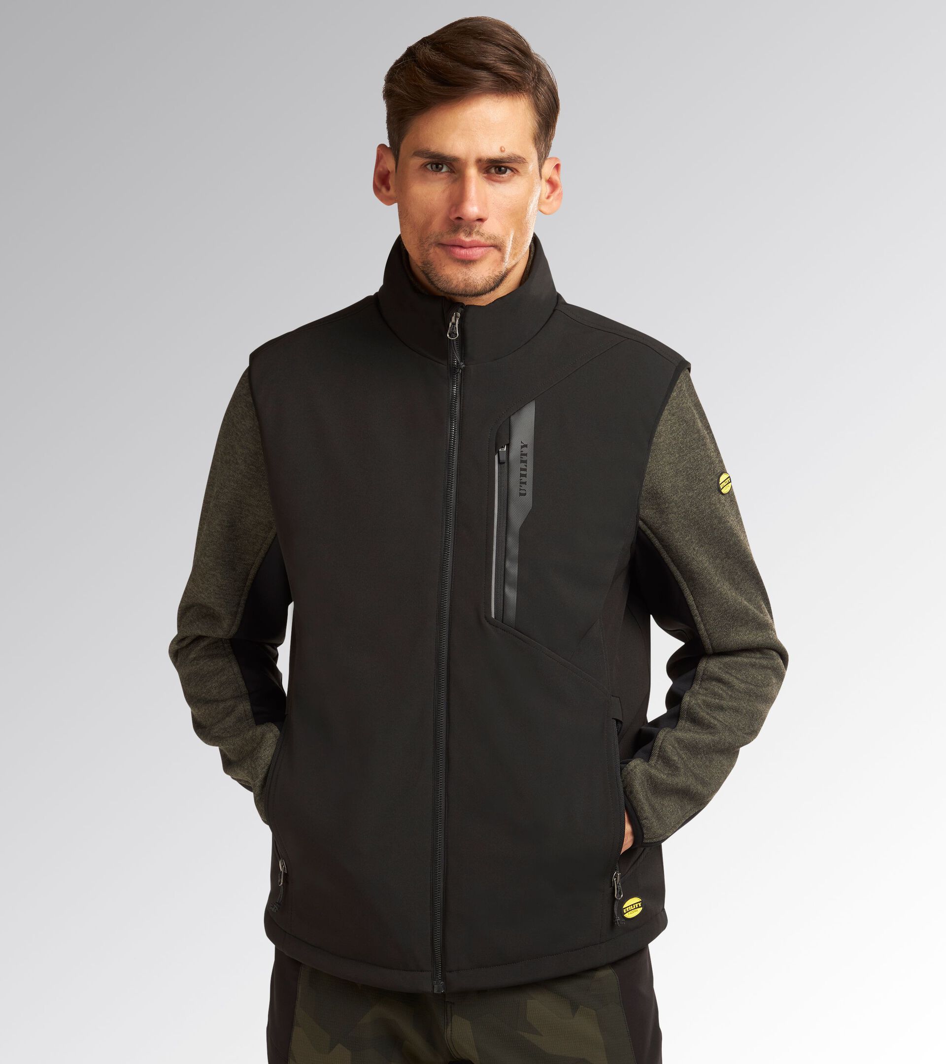 Vest with light padding VEST FREEDOM BLACK - Utility