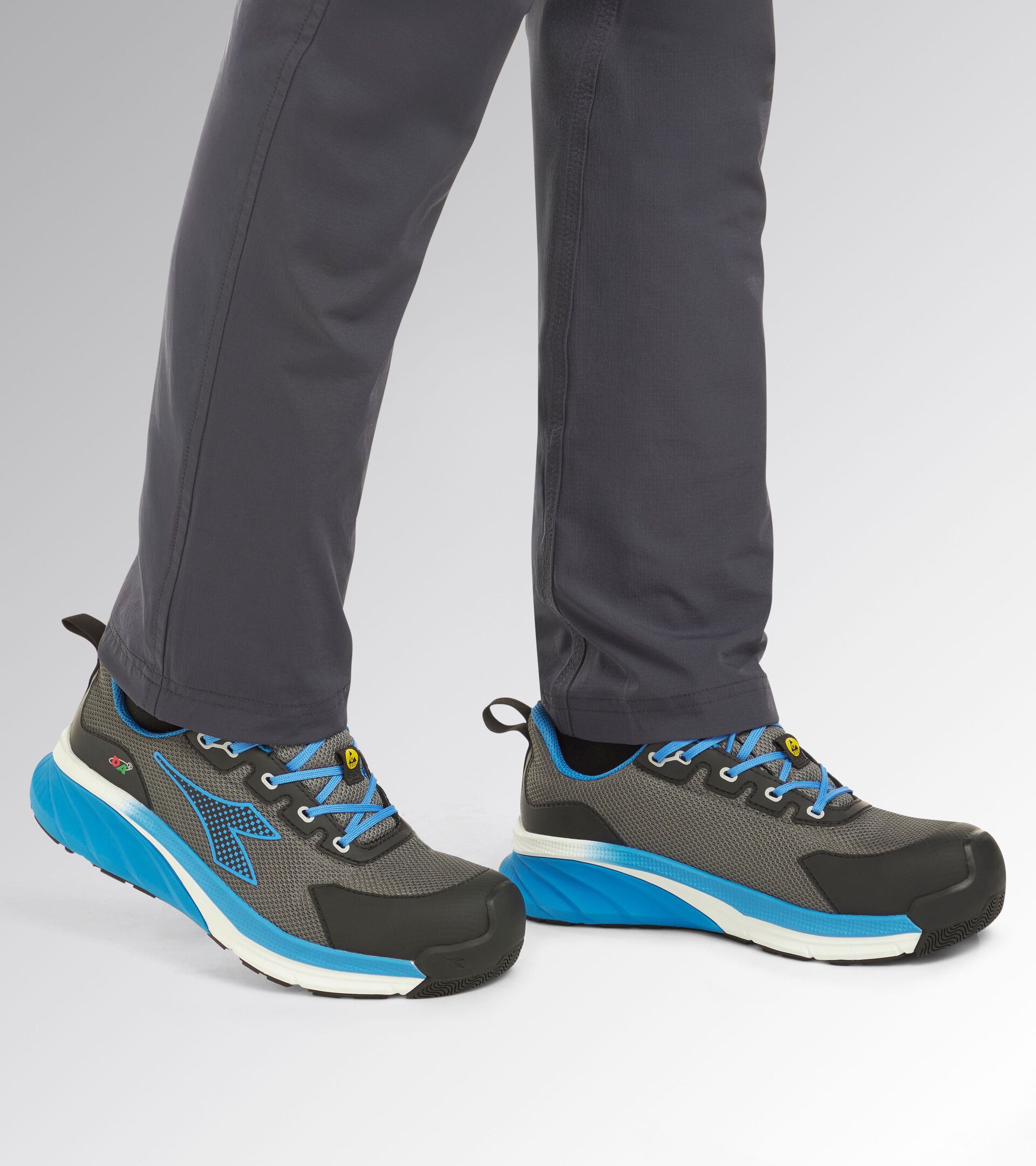 Low safety shoe VORTEX DA2 LOW S1PS SC SR HRO ESD ANTHRACITE/IMPERIAL BLUE - Utility