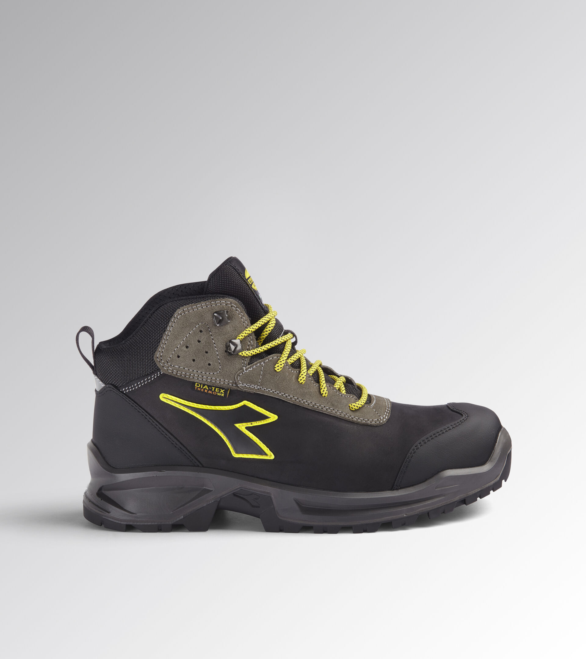 Scarpa antinfortunistica alta SPORT DIATEX MID S3 WR CI SRC NERO/GRIGIO ACCIAIO - Utility