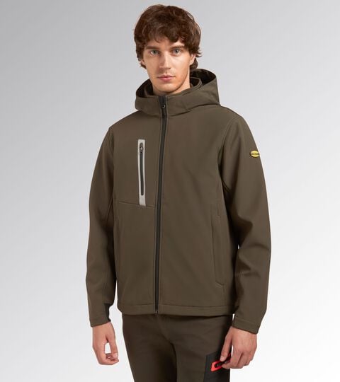 Work jacket SOFTSHELL SAIL II GREEN DEEP DEPTHS - Utility