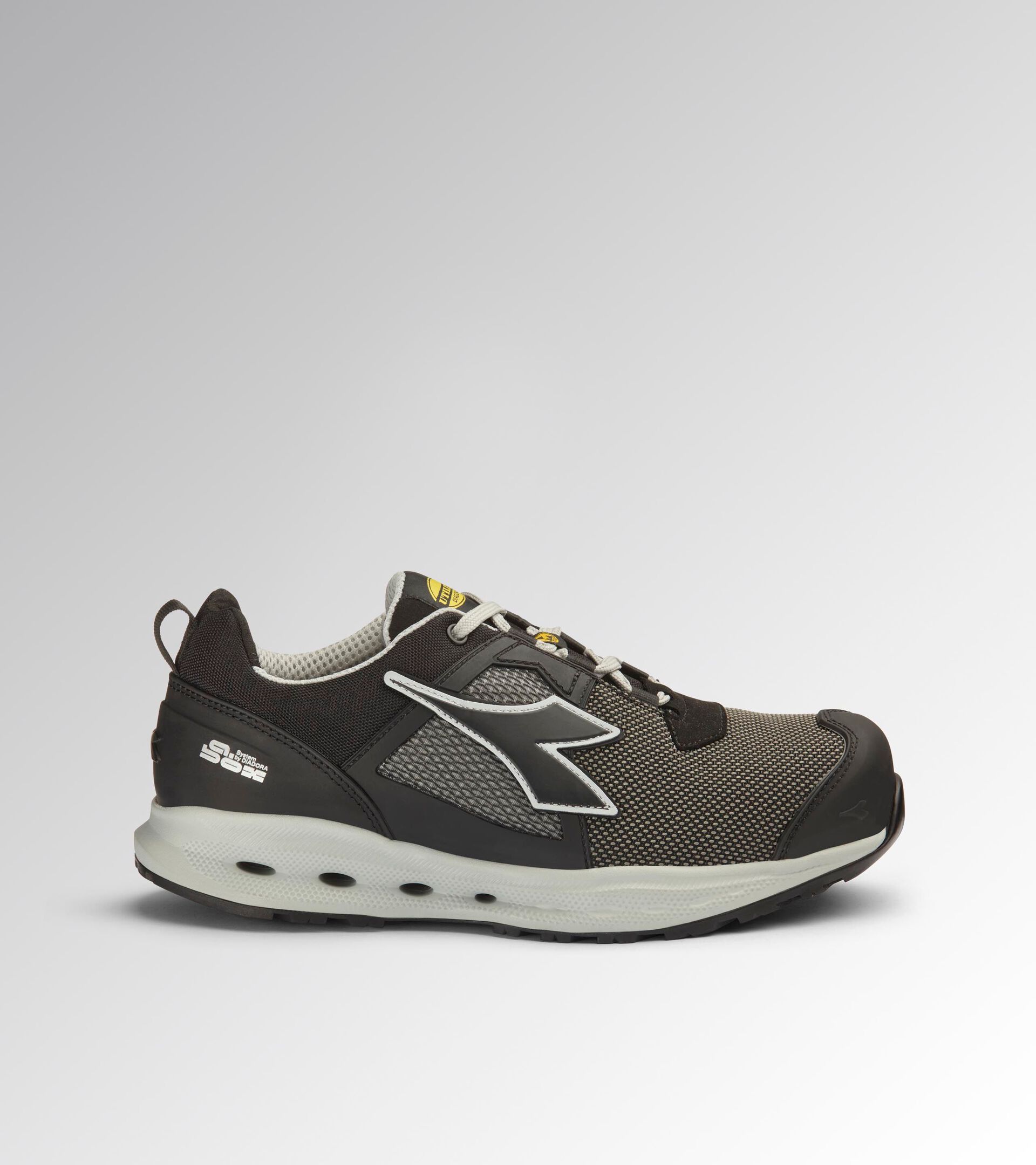 Niedriger Sicherheitsschuh S3S GLOVE A.BOX LOW GHOST S3S STAHLGRAU/SCHWARZ - Utility