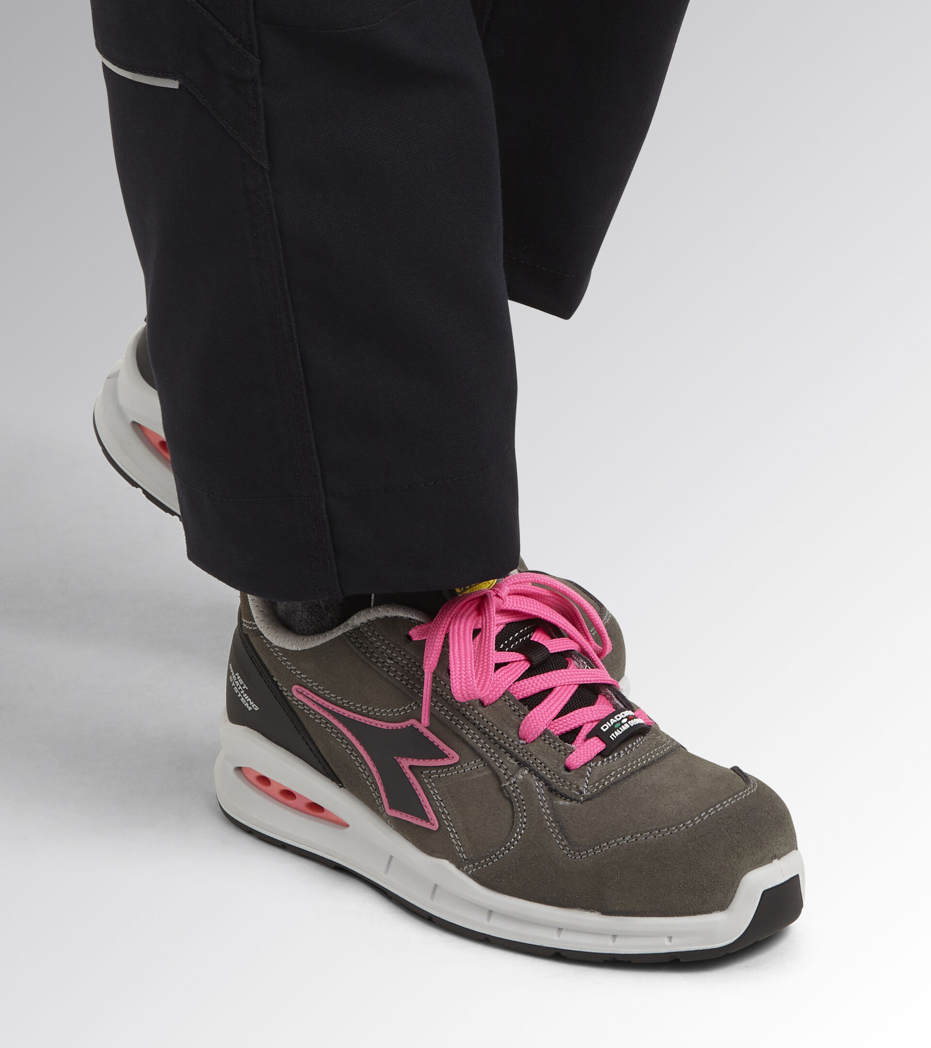 Scarpa antinfortunistica bassa RUN NET AIRBOX LOW S3 SRC GRIGIO FUMO/GRIGIO FUM0 - Utility