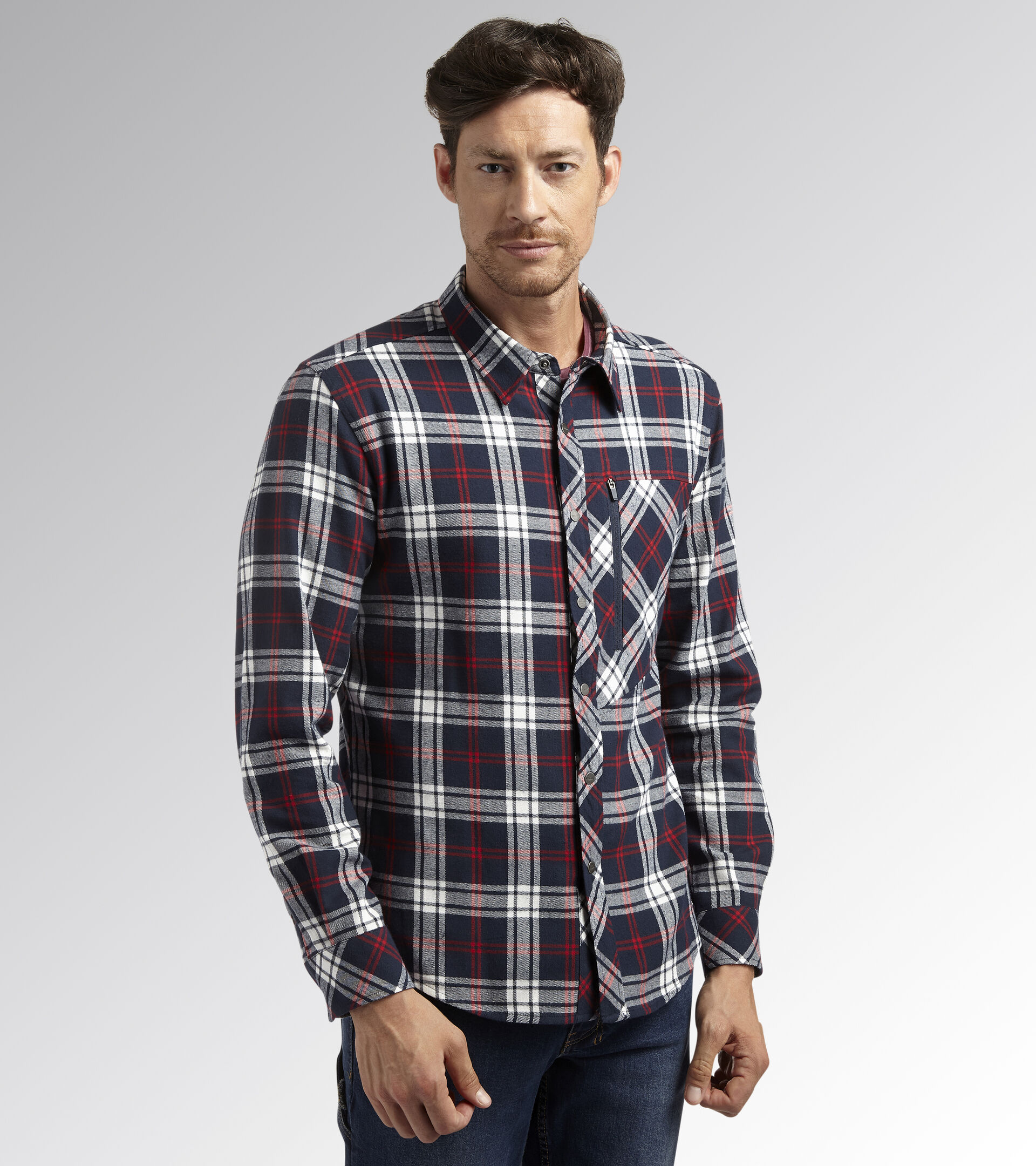 Chemise de travail SHIRT CHECK CORTINA RGE SAMBA/SAPHIR FNCE/GR VAPOR - Utility