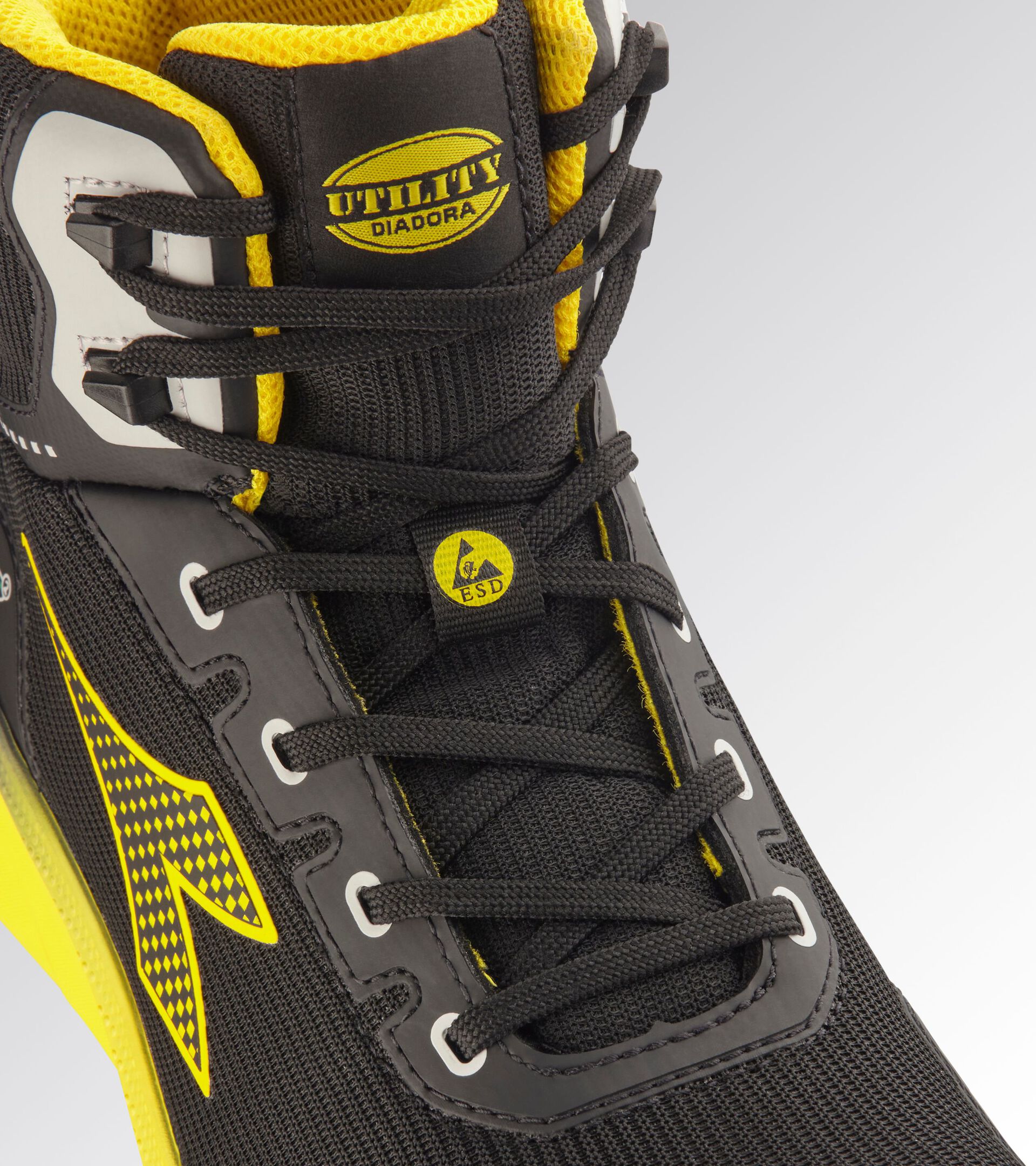 VORTEX DA2 MID S3S SC SR HRO ESD, BLACK /YELLOW CROMS, hi-res