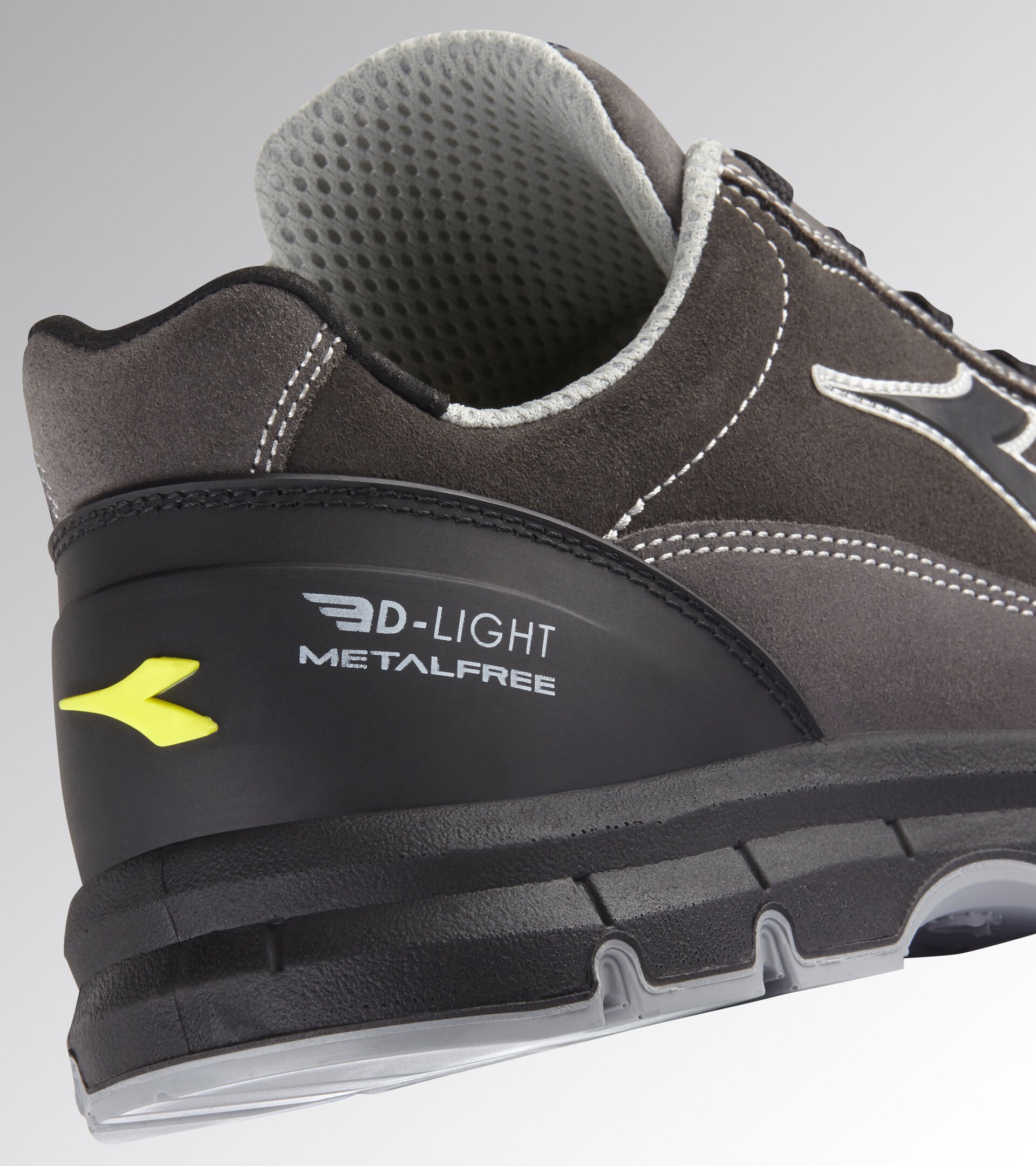 Chaussure de securité basses RUN LOW MET FREE S3L FO SR ESD GRIS ACIER/ANTHRACITE - Utility