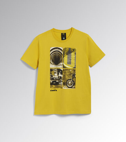 Camiseta de trabajo T-SHIRT GRAPHIC ORGANIC AZUFRE - Utility