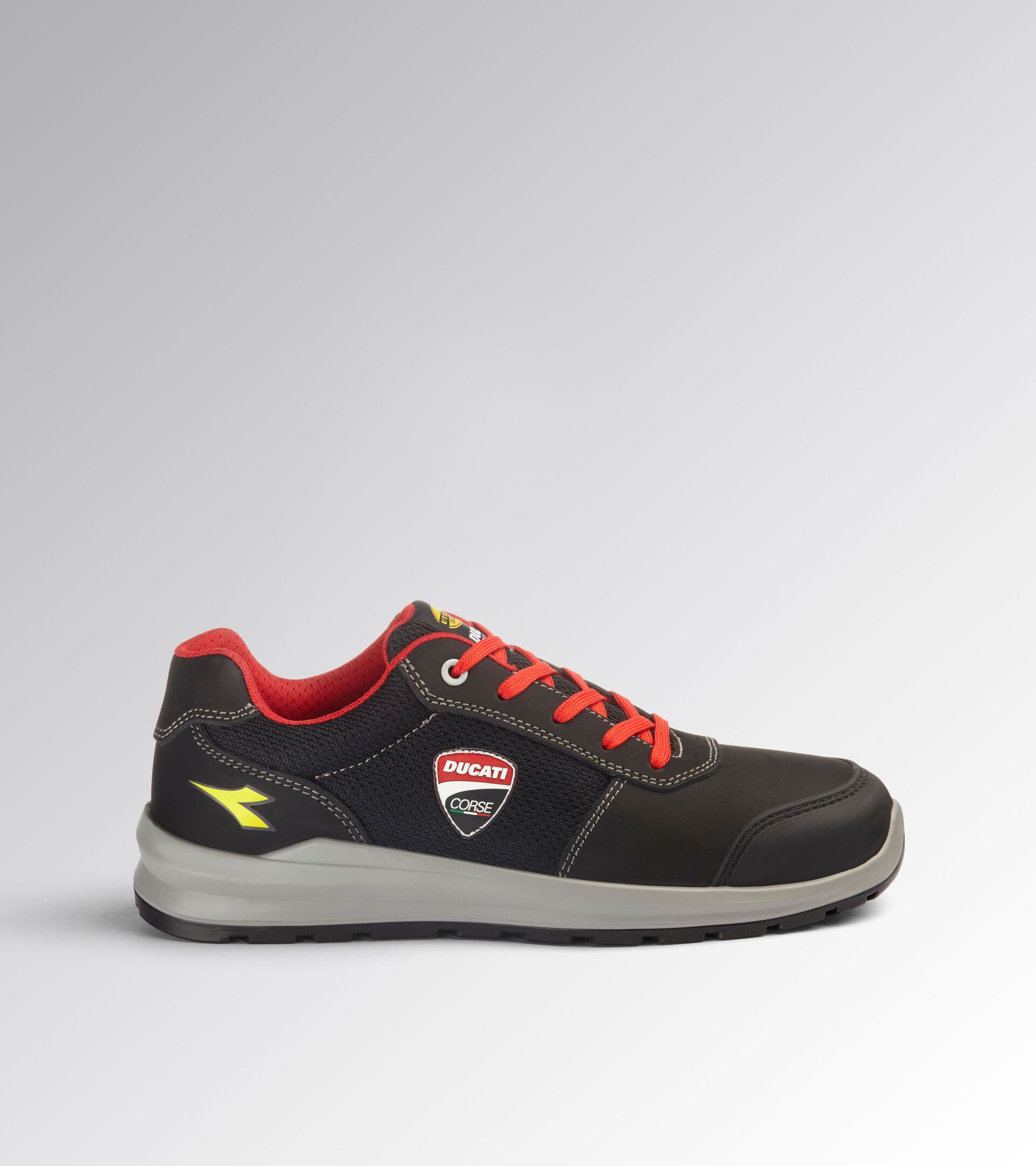 Low safety shoe - Diadora Utility x Ducati Corse SPEEDY RACE LOW S1PS FO SR SC MET FREE BLACK/GRAY (C2541) - Utility