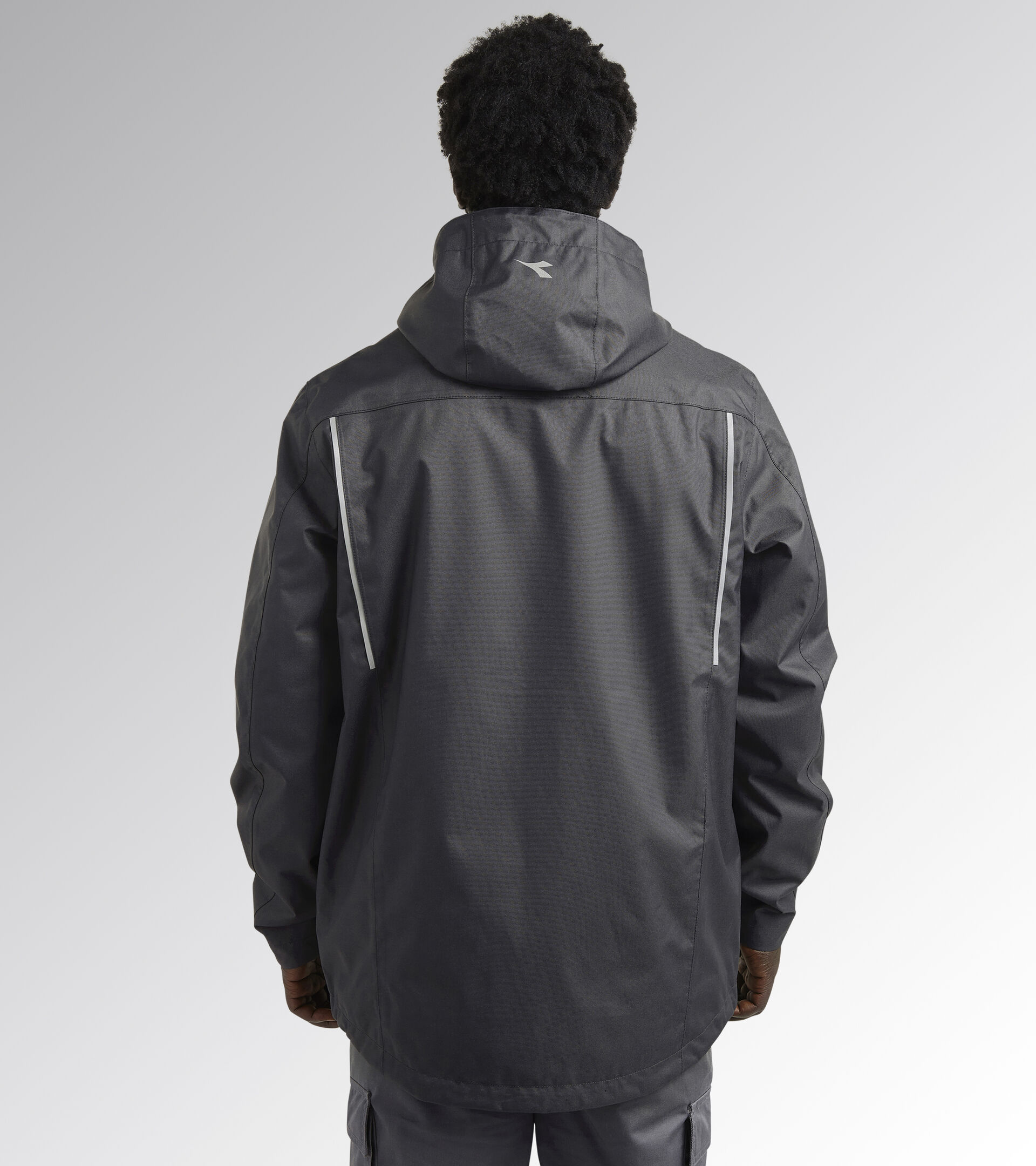 RAIN JKT LITEWORK EN 343, BLACK COAL, hi-res