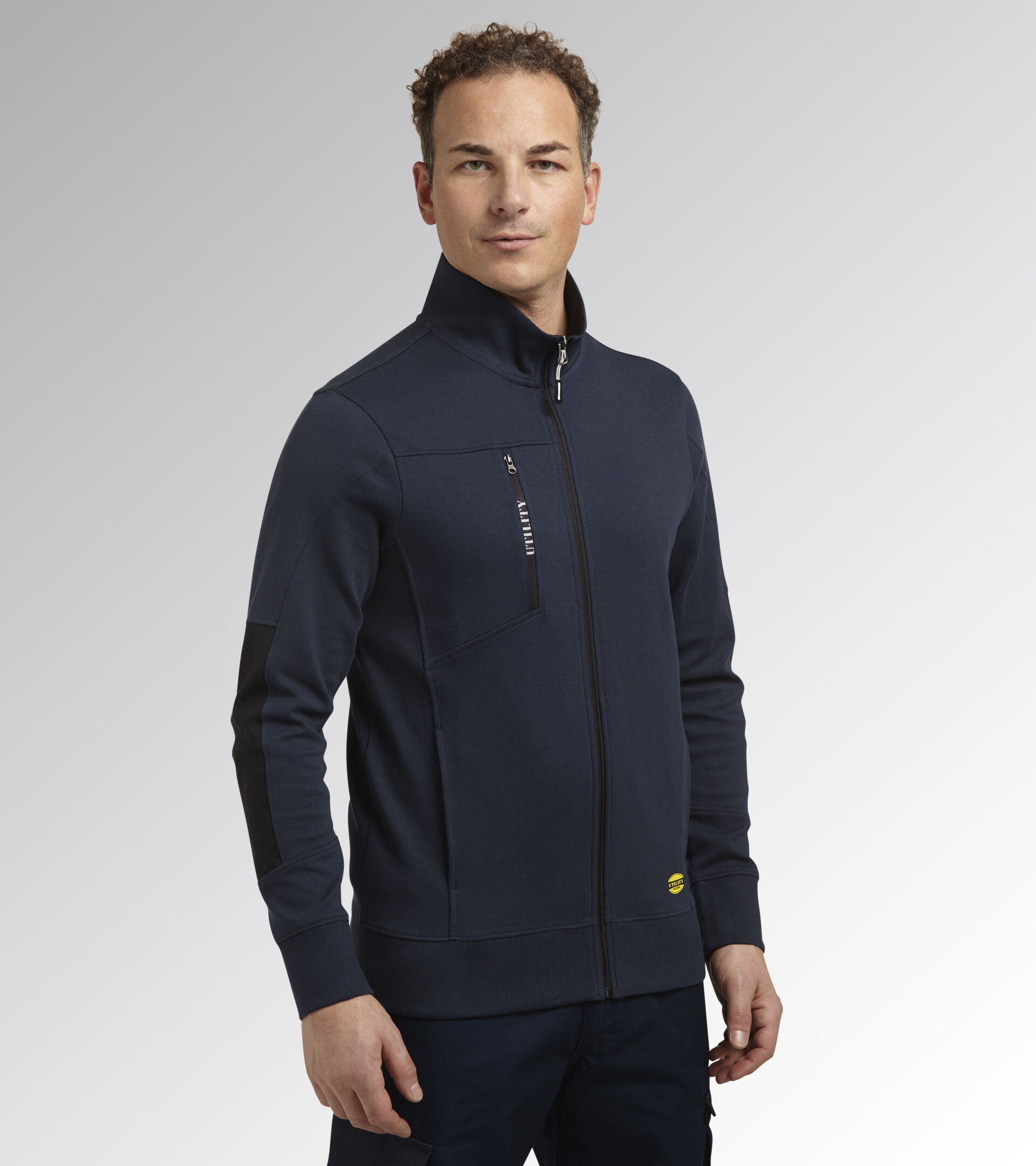 Felpa da lavoro SWEATSHIRT ZIP LITEWORK BLU CLASSICO - Utility