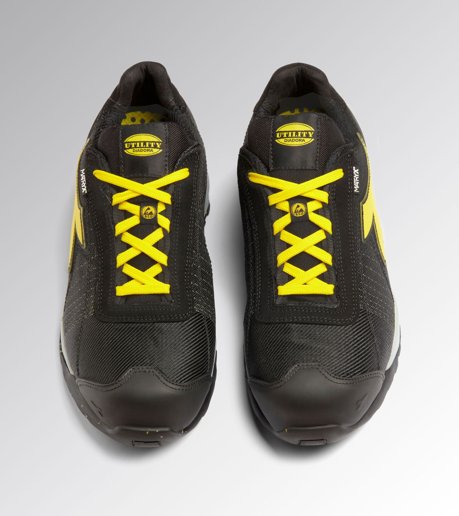Low safety shoe GLOVE MDS MATRYX LOW S1PS HRO FO SR SC ESD BLACK/YELLOW - Utility