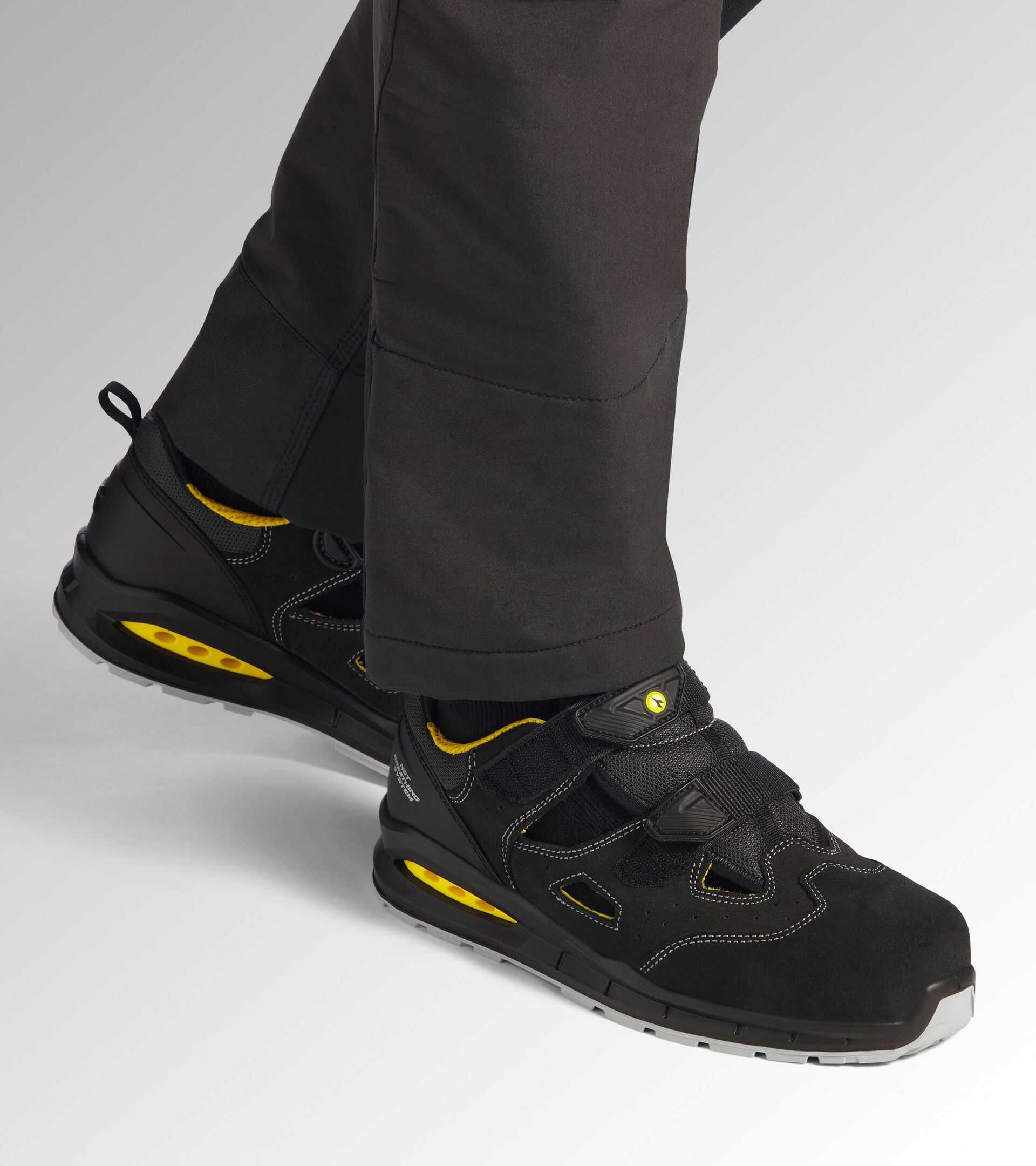 Calzado de seguridad bajo RUN NET AIRBOX SANDAL S1PS FO SR NERO/ANTRACITE - Utility