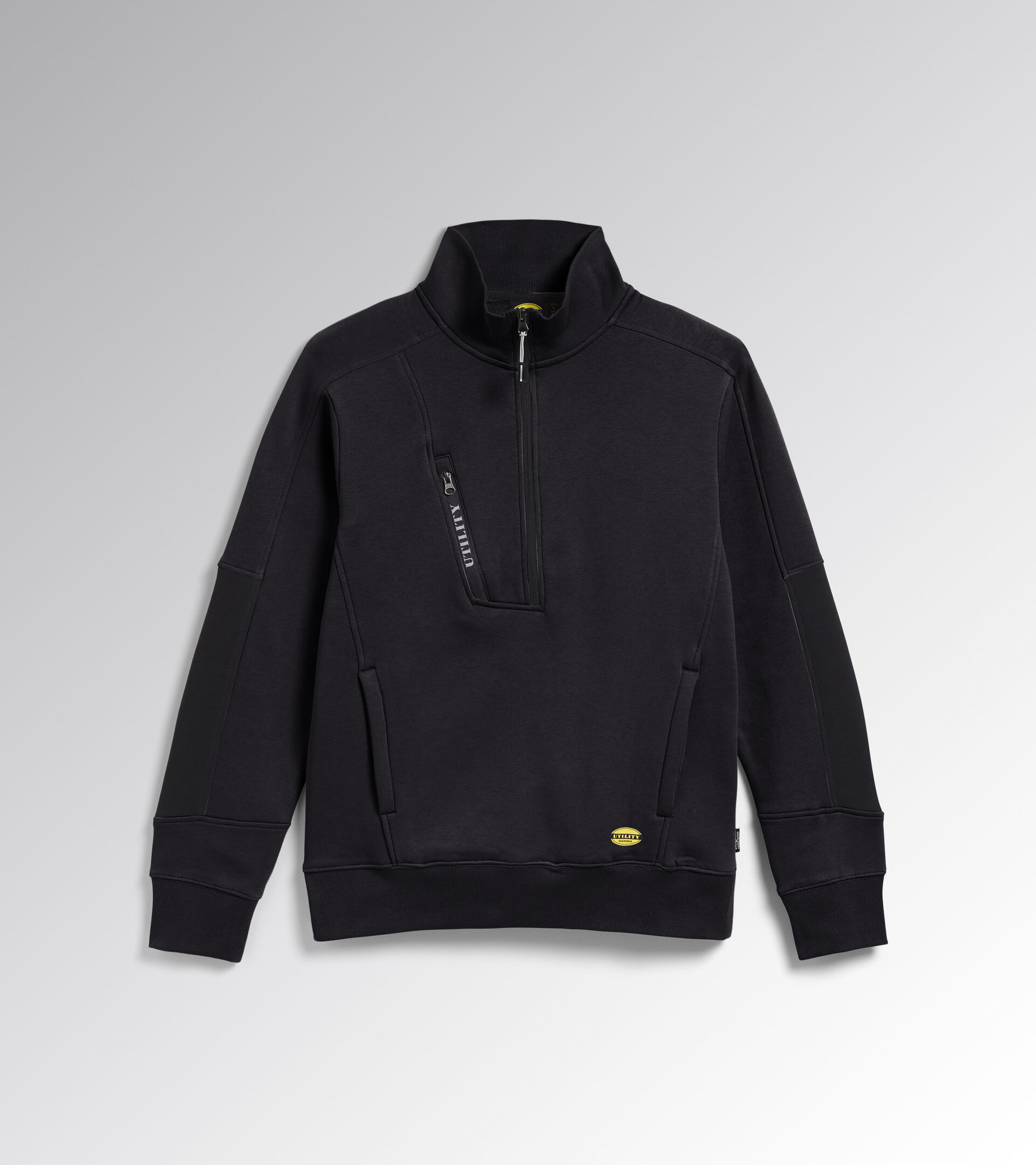 Work track jacket SWEATSHIRT HZ LITEWORK BLACK - Utility