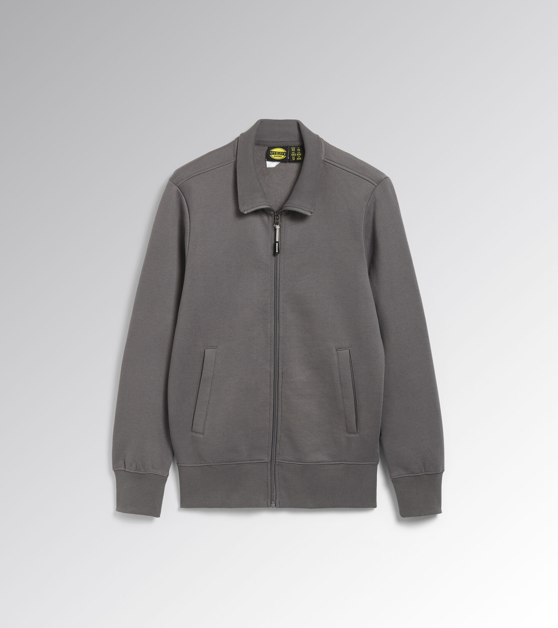 Work track jacket SWEATSHIRT INDUSTRY FZ STEEL GRAY - Utility