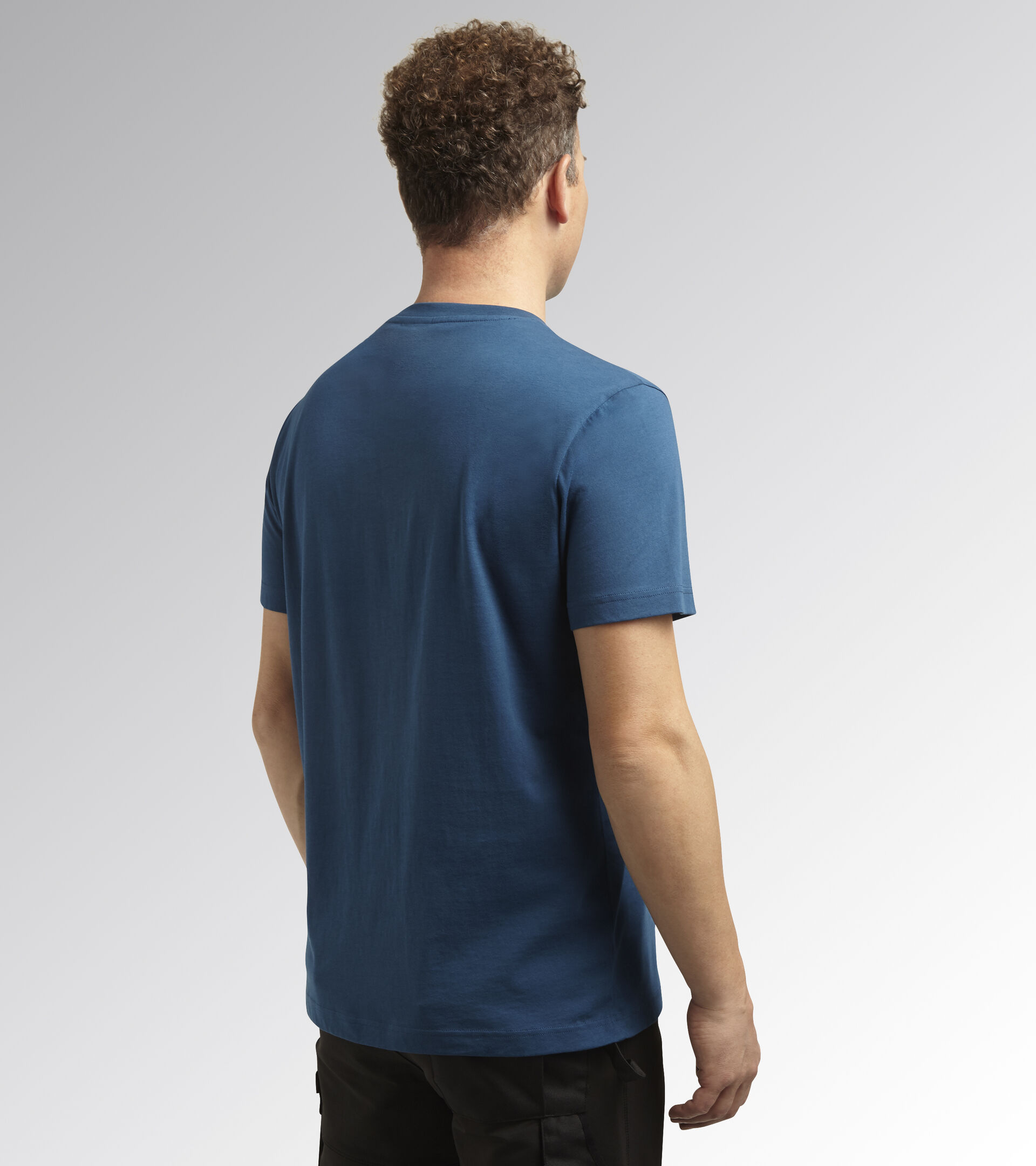 Work T-shirt T-SHIRT GRAPHIC ORGANIC SAILOR BLUE - Utility