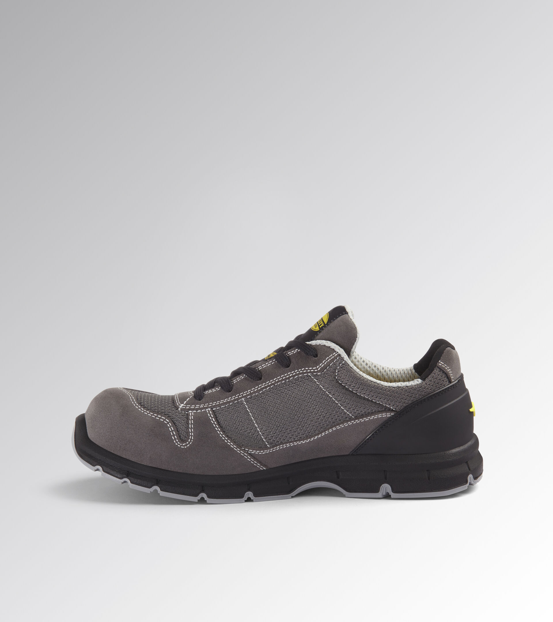 Chaussure de securité basses RUN TEXT LOW MET FREE S1PL FO SR ESD GRIS ACIER/ANTHRACITE - Utility