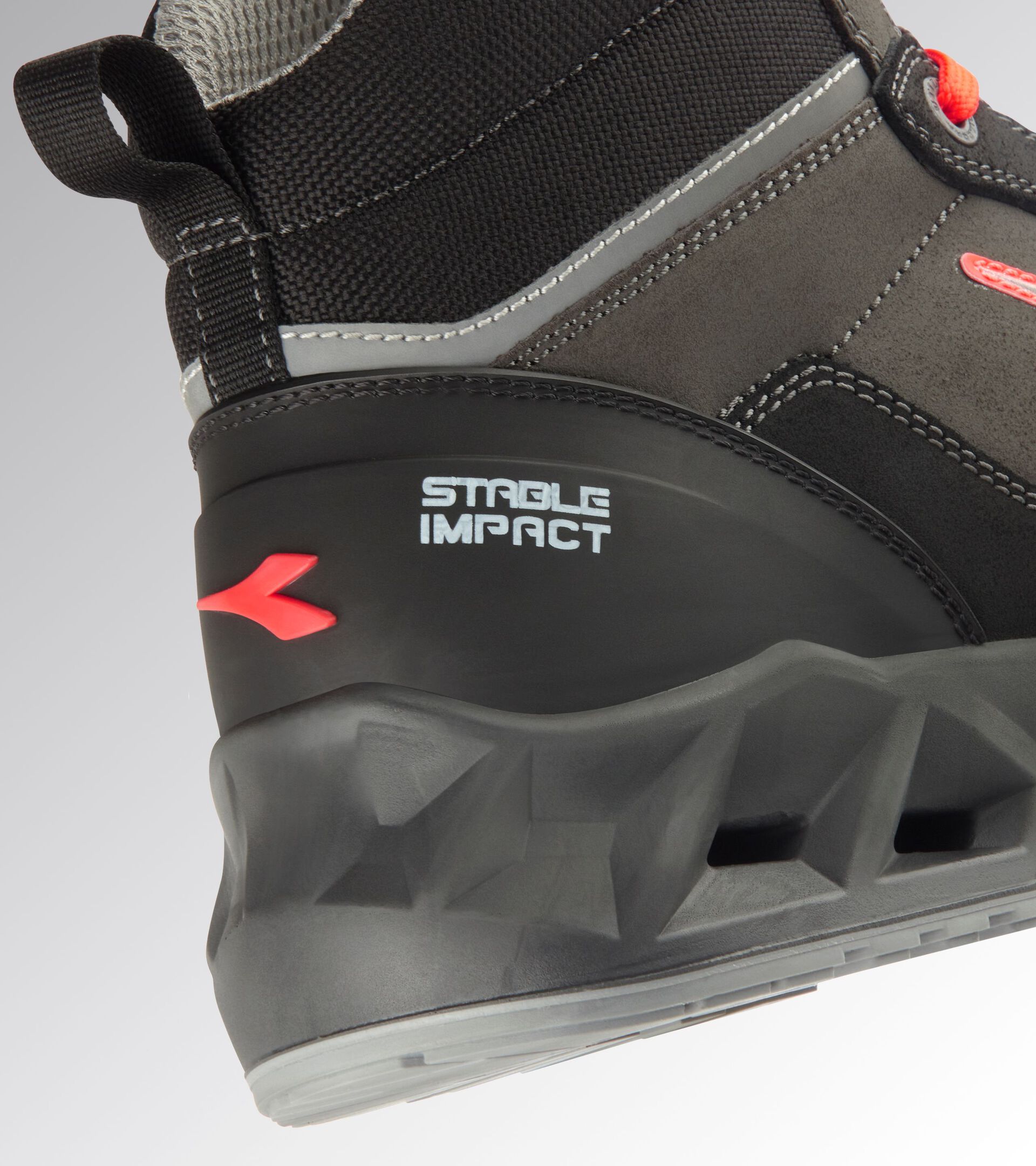 SHARK STAB IMP LEAT MID S3 SRC ESD, BLACK/RED FLUO, hi-res