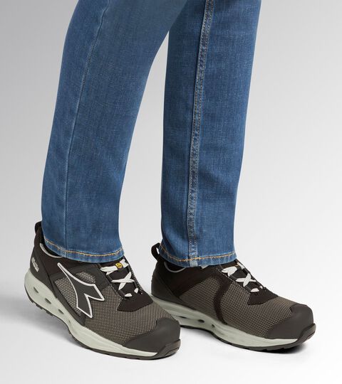 Niedriger Sicherheitsschuh S3S GLOVE A.BOX LOW GHOST S3S STAHLGRAU/SCHWARZ - Utility