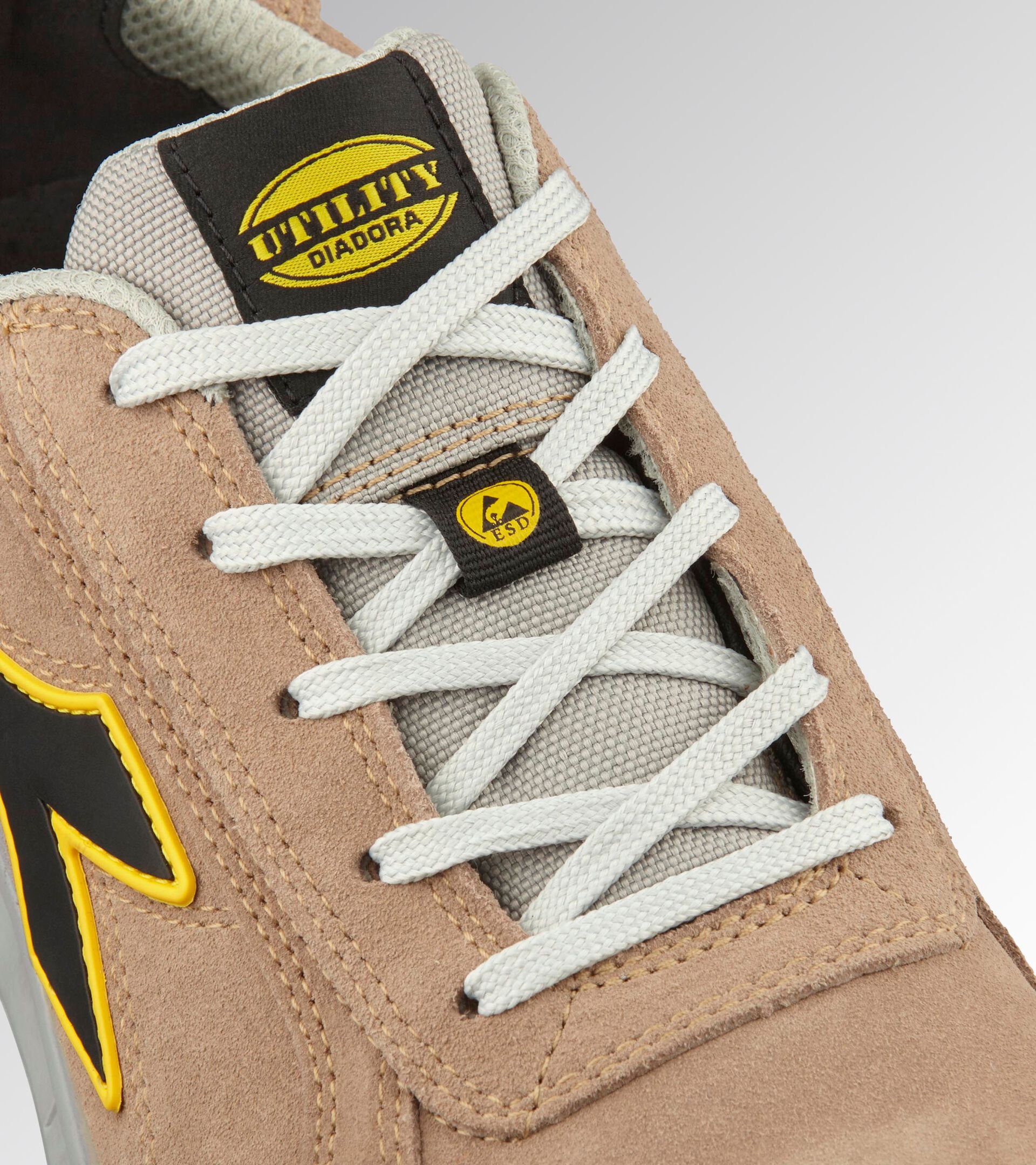 Low-top S3S safety shoes RUN A.BOX LOW S3S FO SR ESD MOON ROCK GRAY/MOON ROCK GRAY - Utility