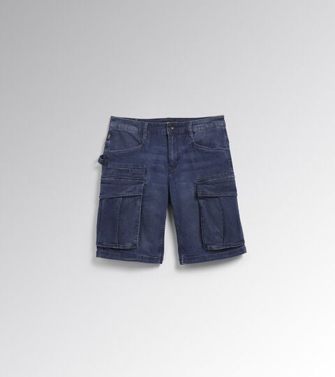 Arbeits-Bermuda-Shorts BERMUDA STONE CARGO LIGHT MAJOLIKA BLAU/ECHT KRICKENTE - Utility