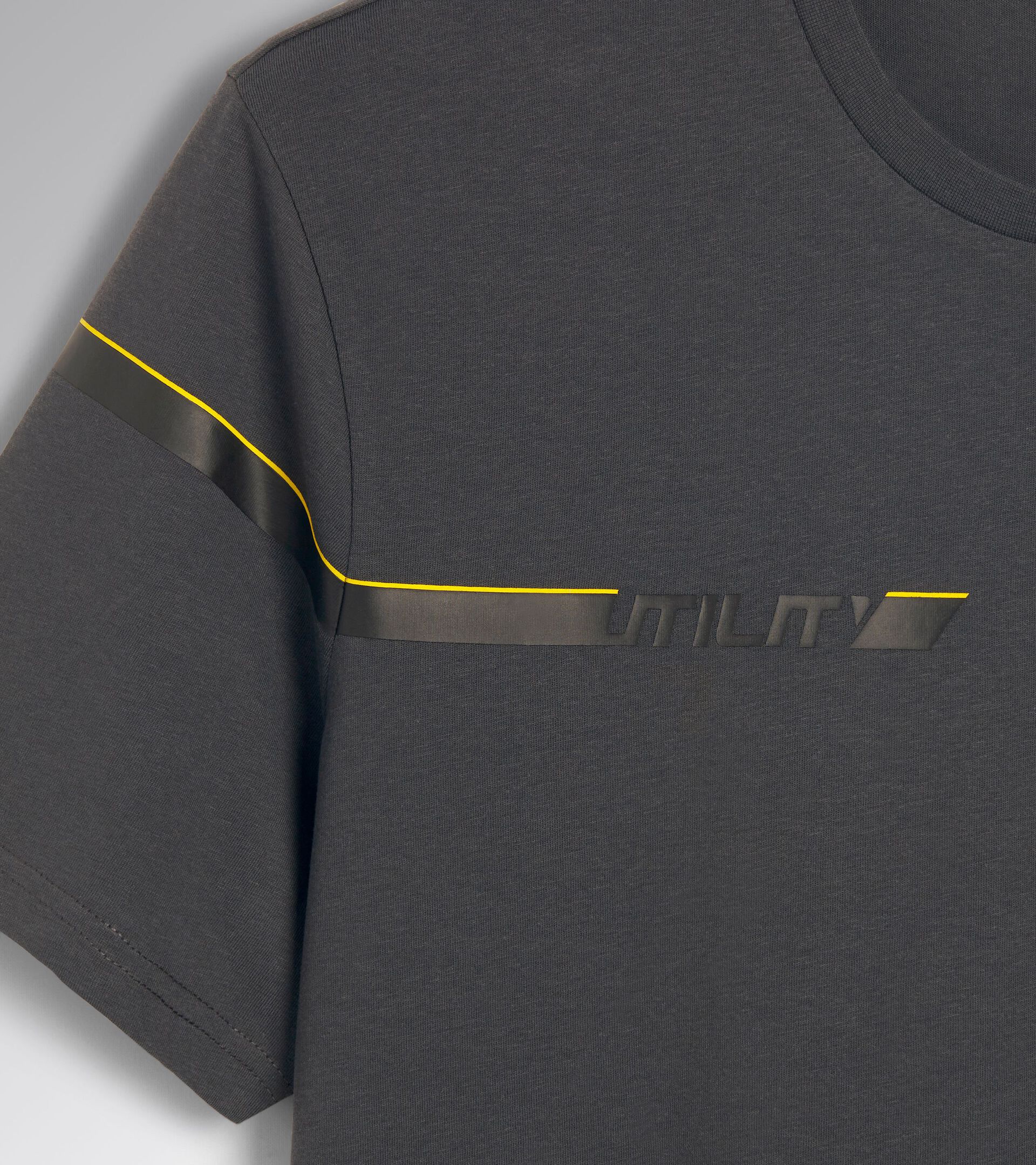 Short-sleeved work T-shirt T-SHIRT GRAPHIC BLACK PHANTOM - Utility