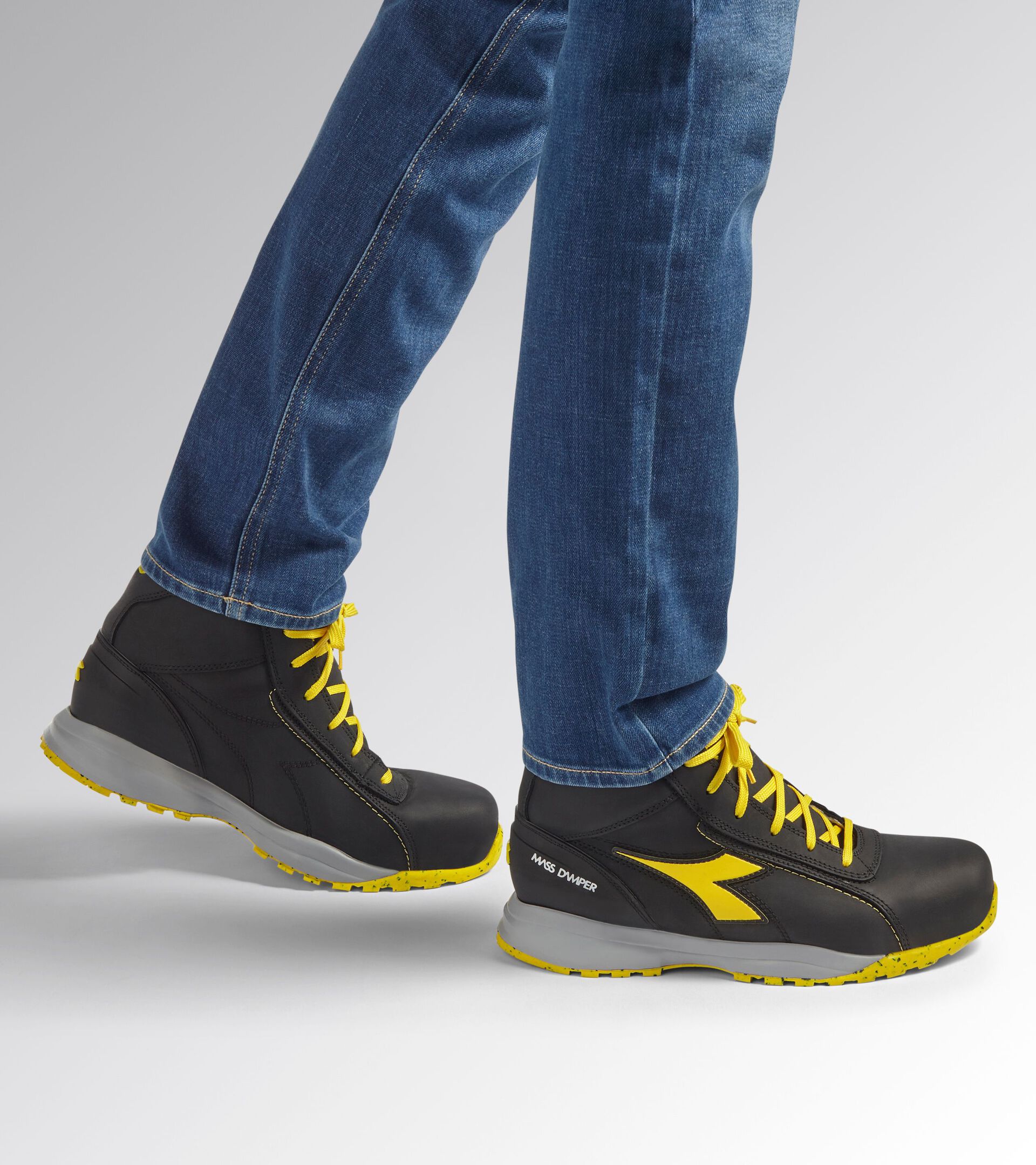 High safety shoe GLOVE MDS MID S3S FO HRO SR BLACK - Utility