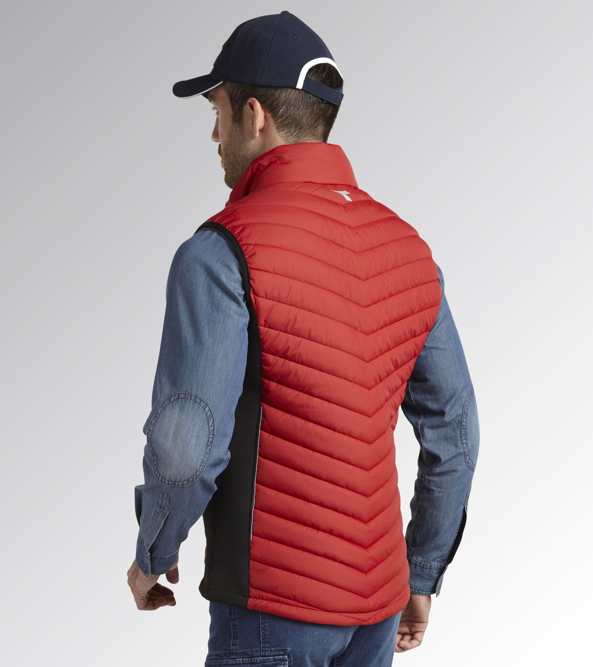 Work gilet PADDED VEST OSLO SAMBA RED - Utility