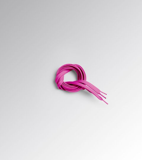 Laces for Utility shoes FLAT LACES THERMO 100 VIOLET RASPBERRY - Utility