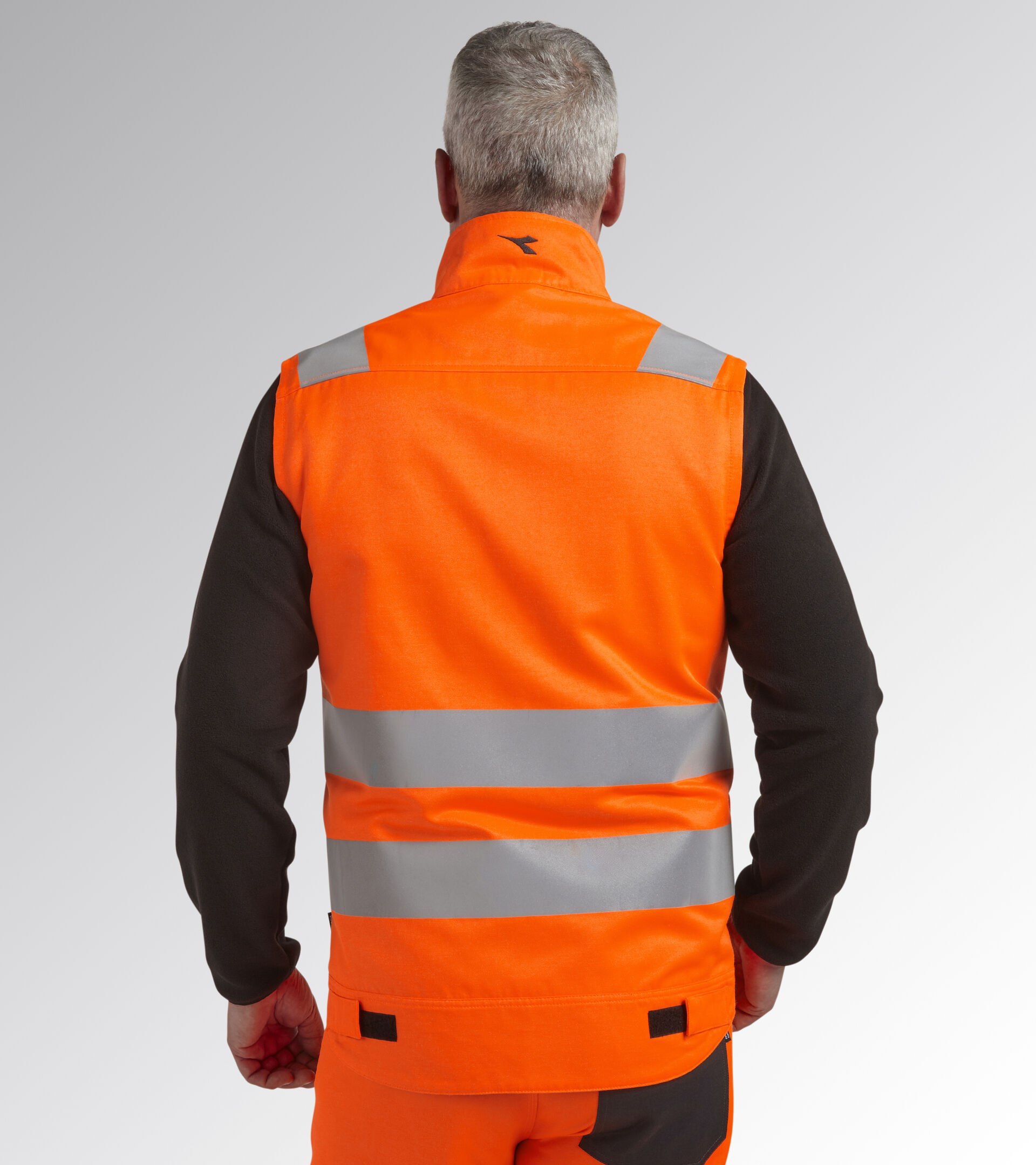 HV VEST ISO 20471, FLUORESCENT ORANGE ISO20471, hi-res