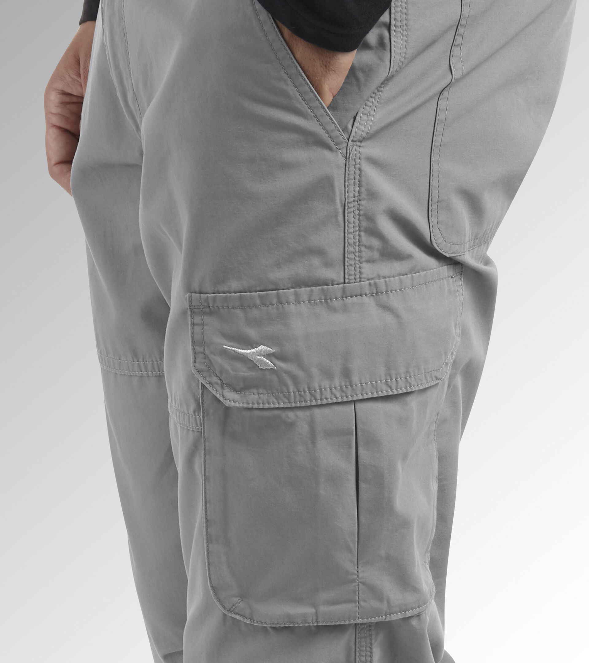 Work trousers PANT WIN CARGO GREY QUIET SHADE - Utility