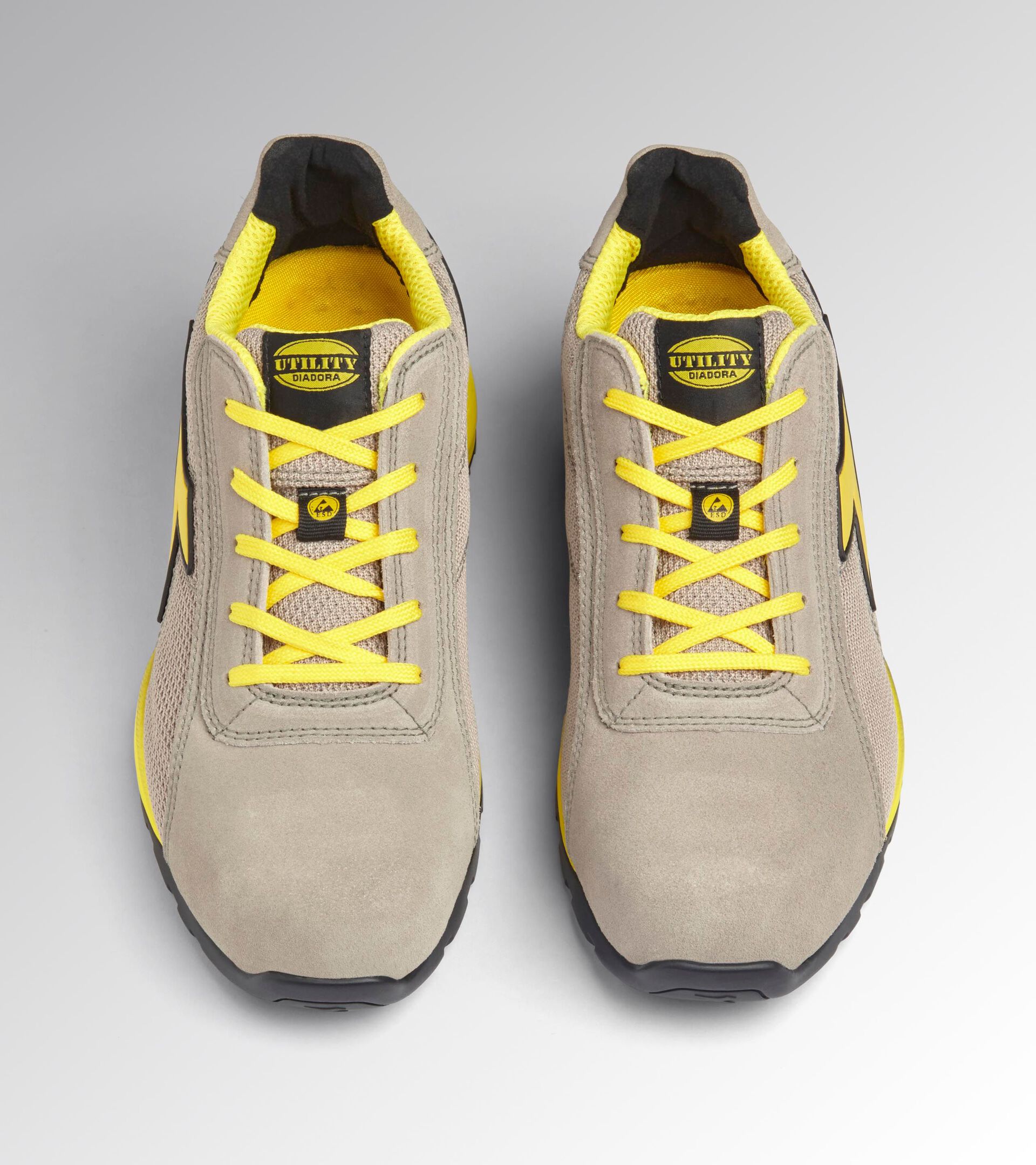 Low-top S1PS safety shoes GLOVE HYPER LOW S1PS FO HRO SR ESD MOON ROCK GREY - Utility