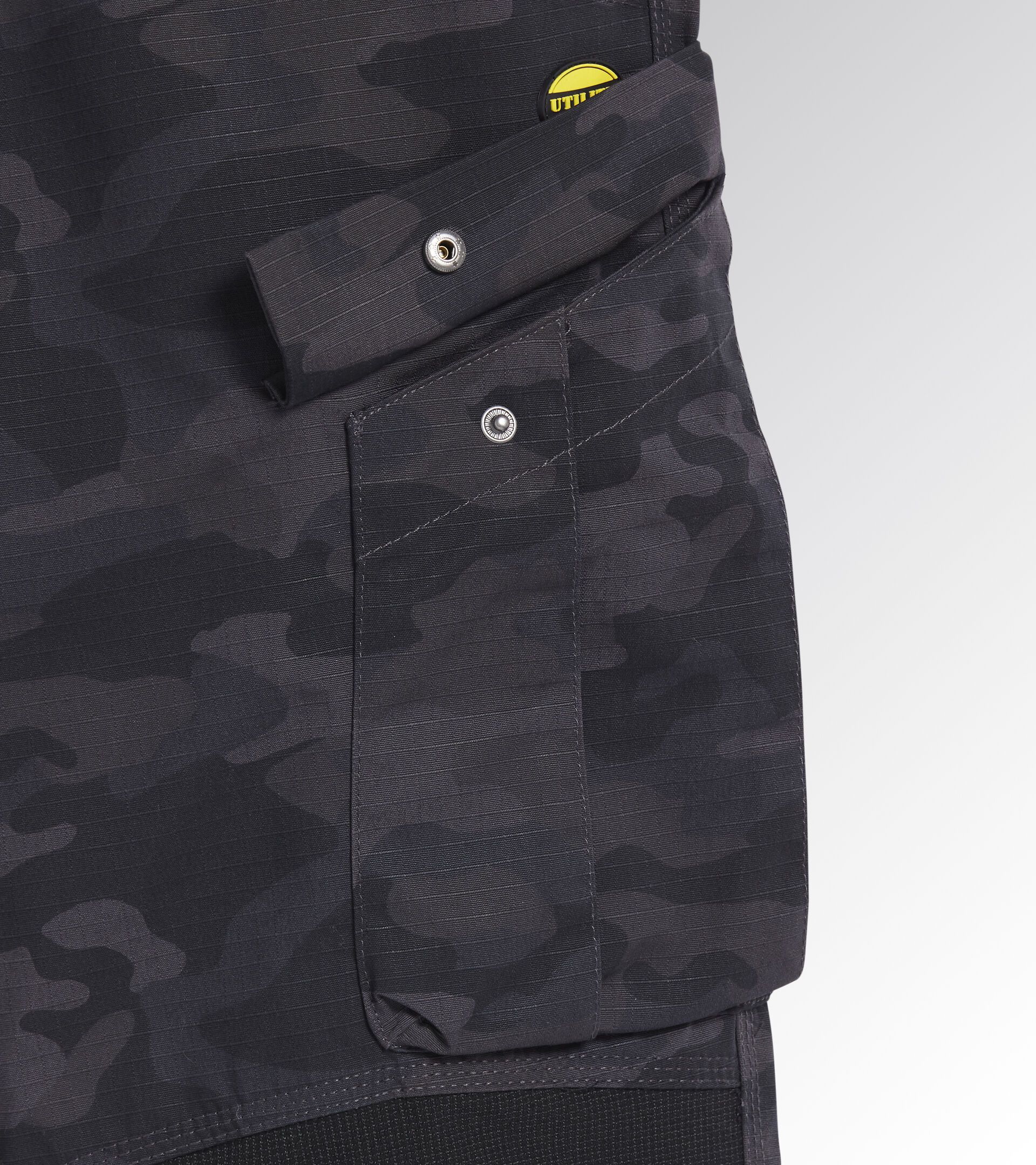 Work trousers PANT RIPSTOP CARGO CAMO GRAY CAMOUFLAGE - Utility