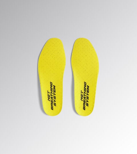 Insoles for Utility shoes INSOLE PU RUN NET YELLOW UTILITY/BLACK - Utility
