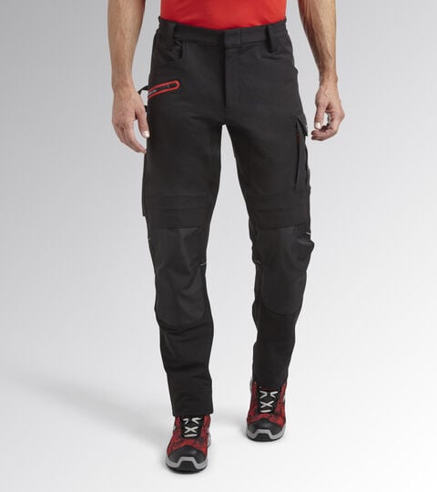 Work trousers - Diadora Utility x Ducati Corse PANT PERFORMANCE DUCATI BLACK - Utility