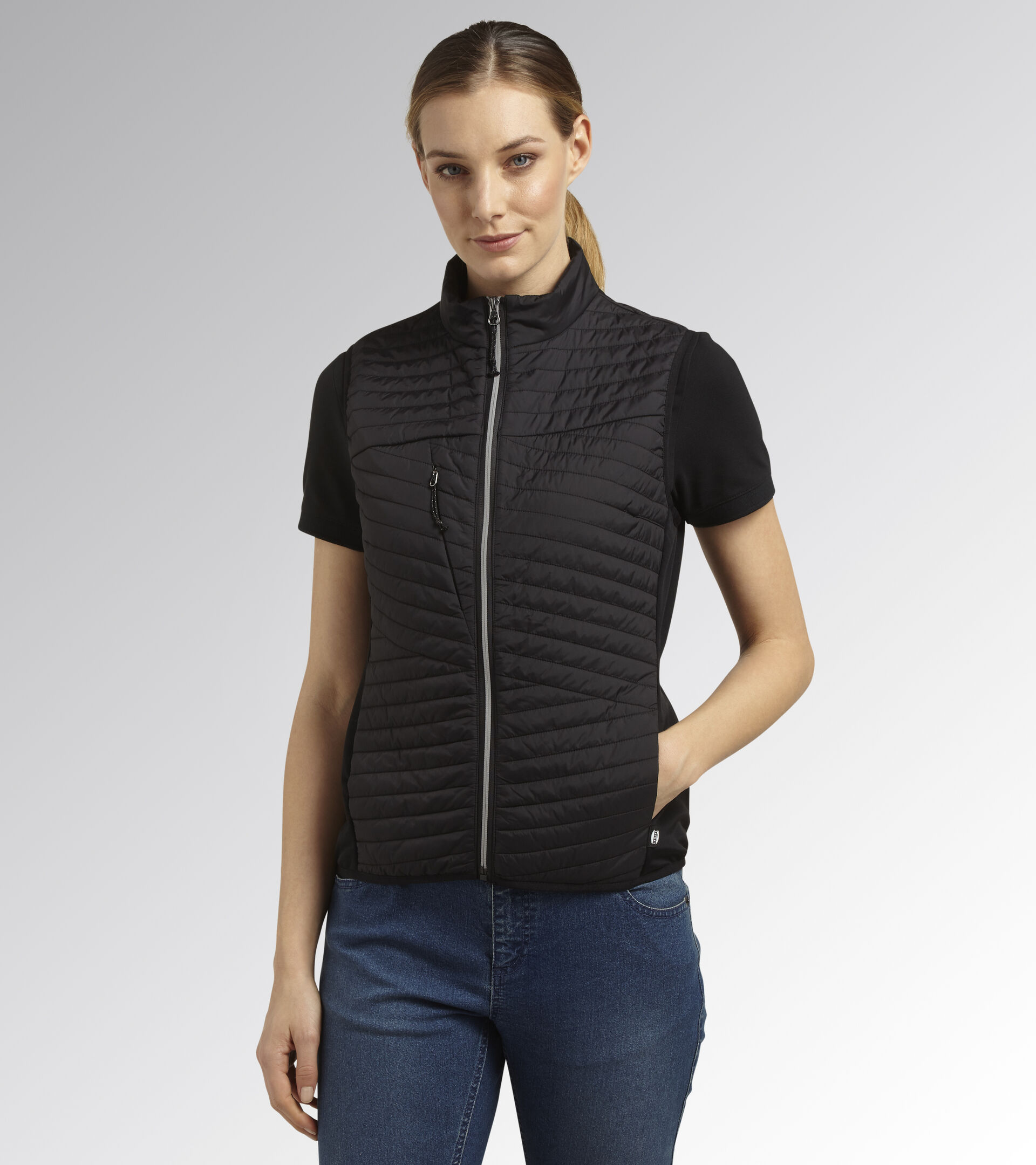 Gilet de travail - Femme LIGHT PADDED VEST ATHENA NOIR - Utility