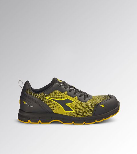 Low safety shoe RUN ATOM EVO LOW S3S SC FO SR ESD YELLOW UTILITY/BLACK - Utility