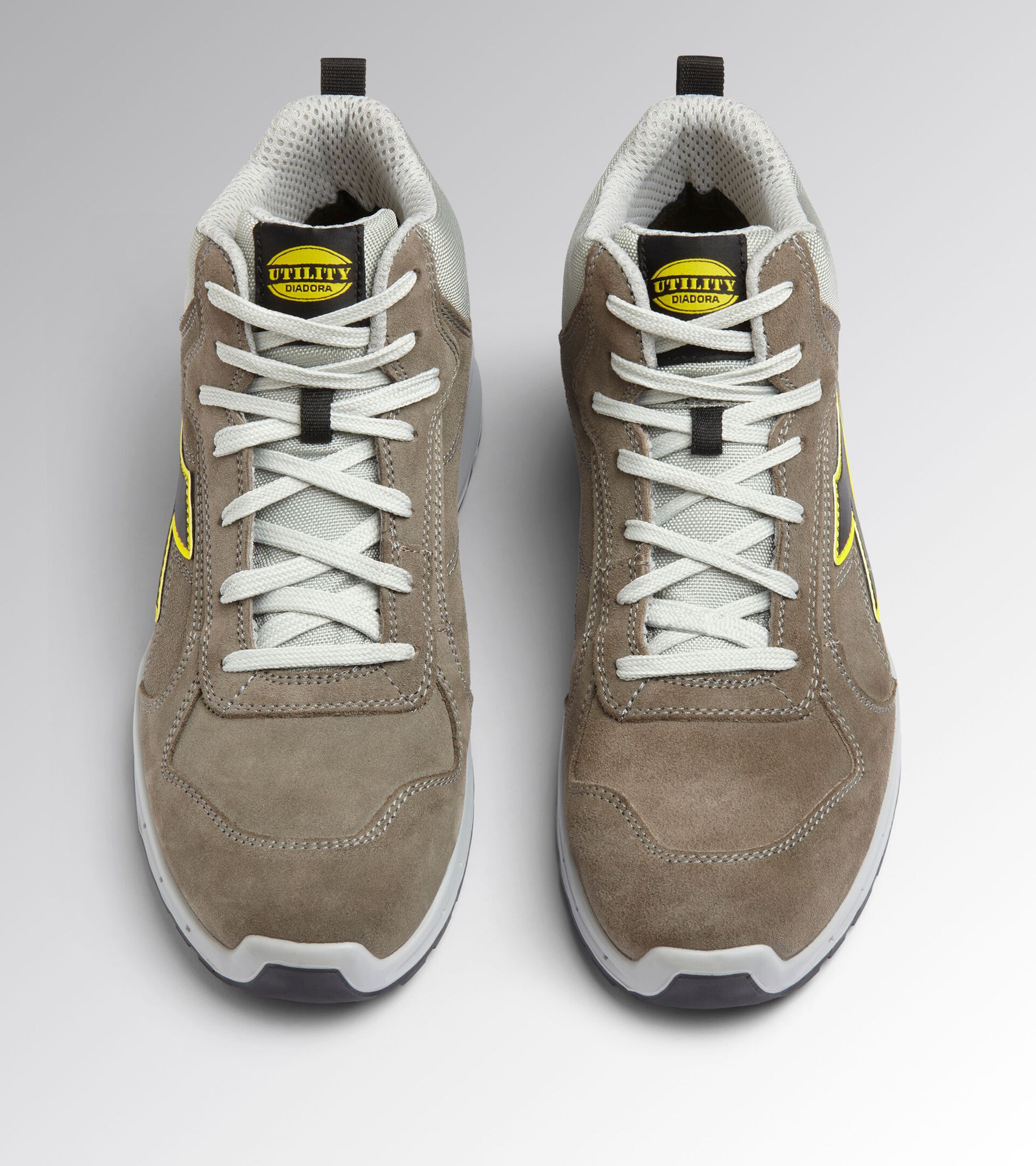 High safety shoe RUN NET AIRBOX MID S3S FO SR WIND GRAY/WIND GRAY - Utility