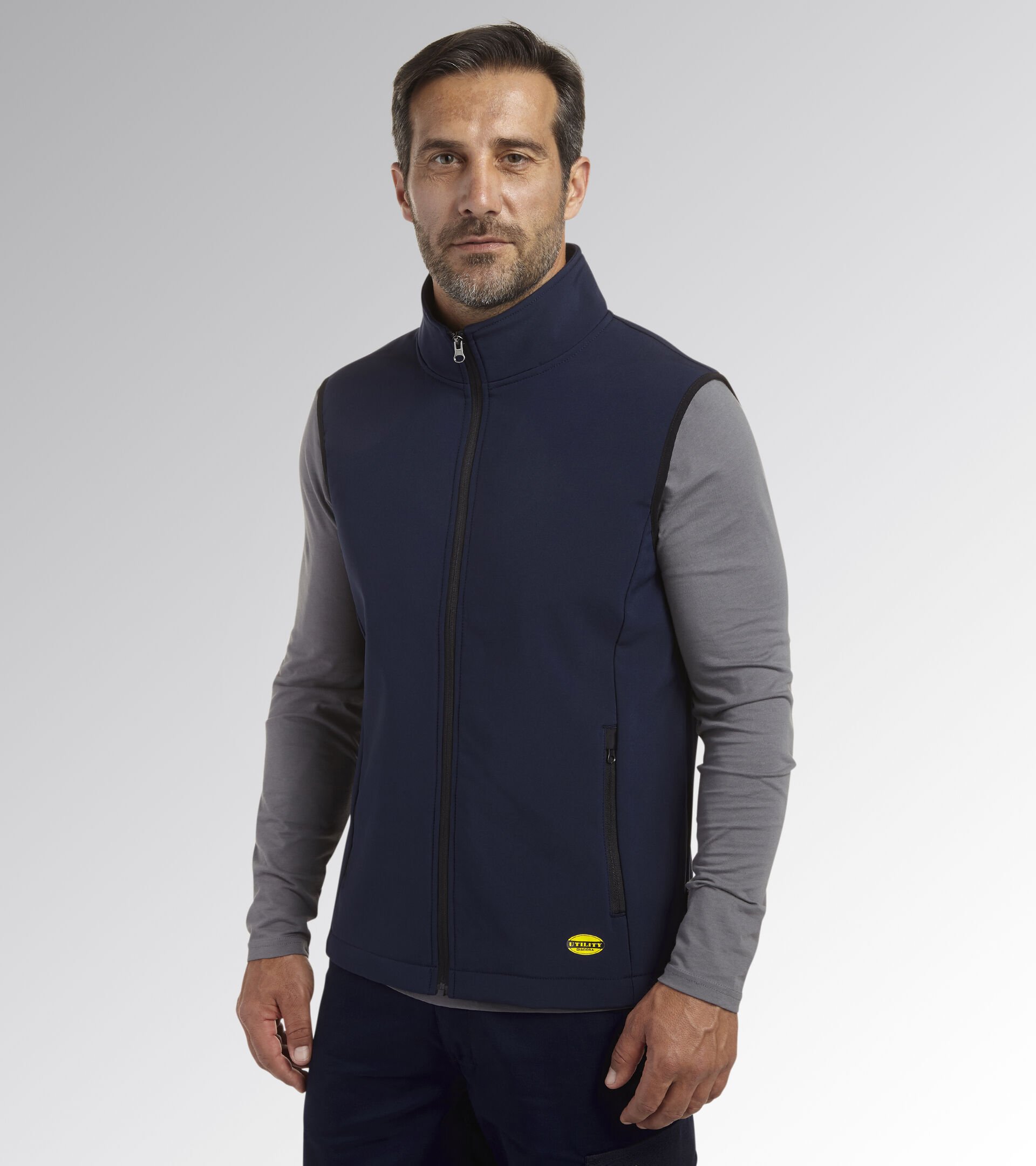 Arbeitsweste SHELL VEST LEVEL MARINEBLAU - Utility