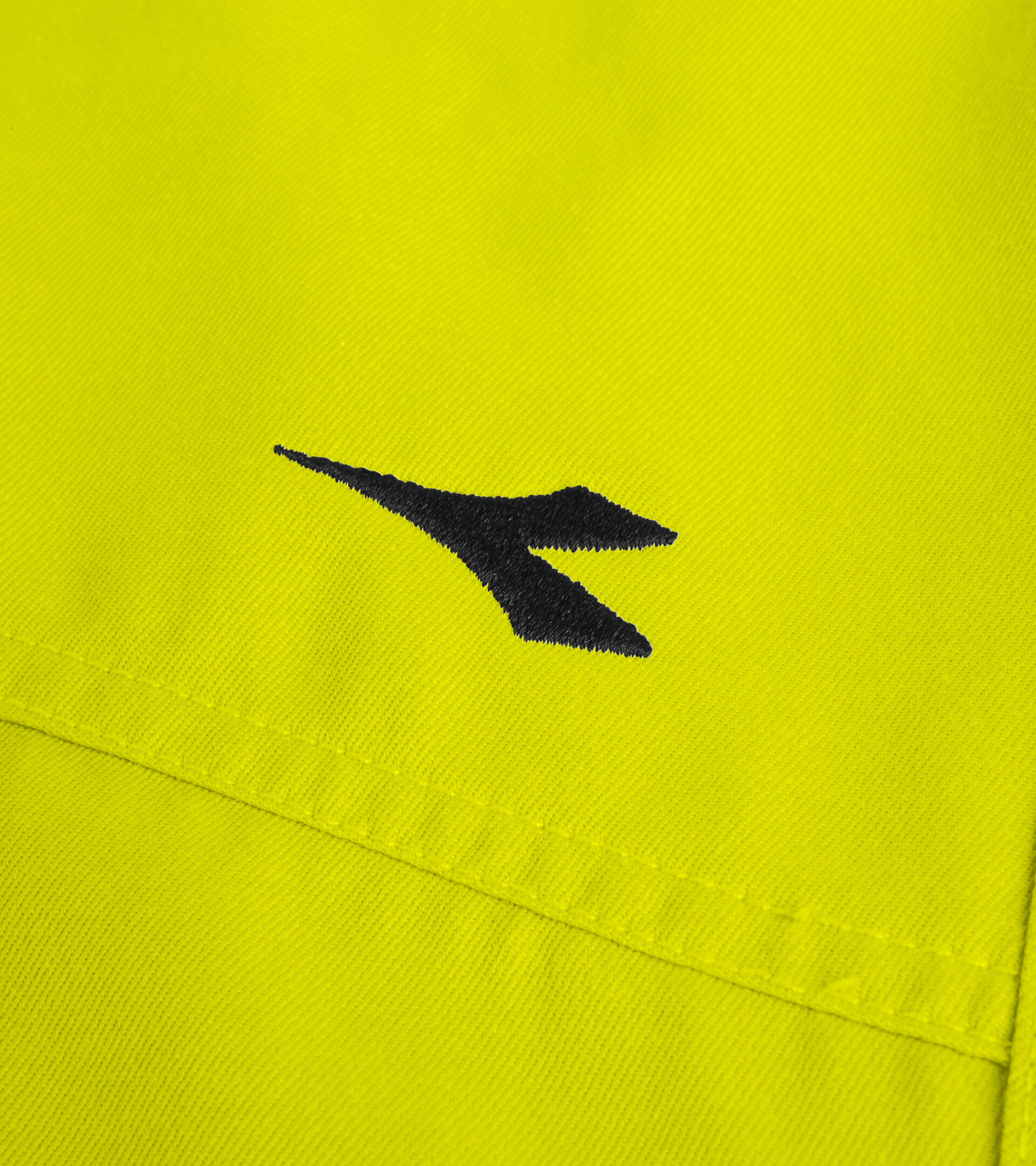 Short-sleeved work polo shirt POLO MC HV ISO 20471 FLUORESCENT YELLOW ISO20471 - Utility