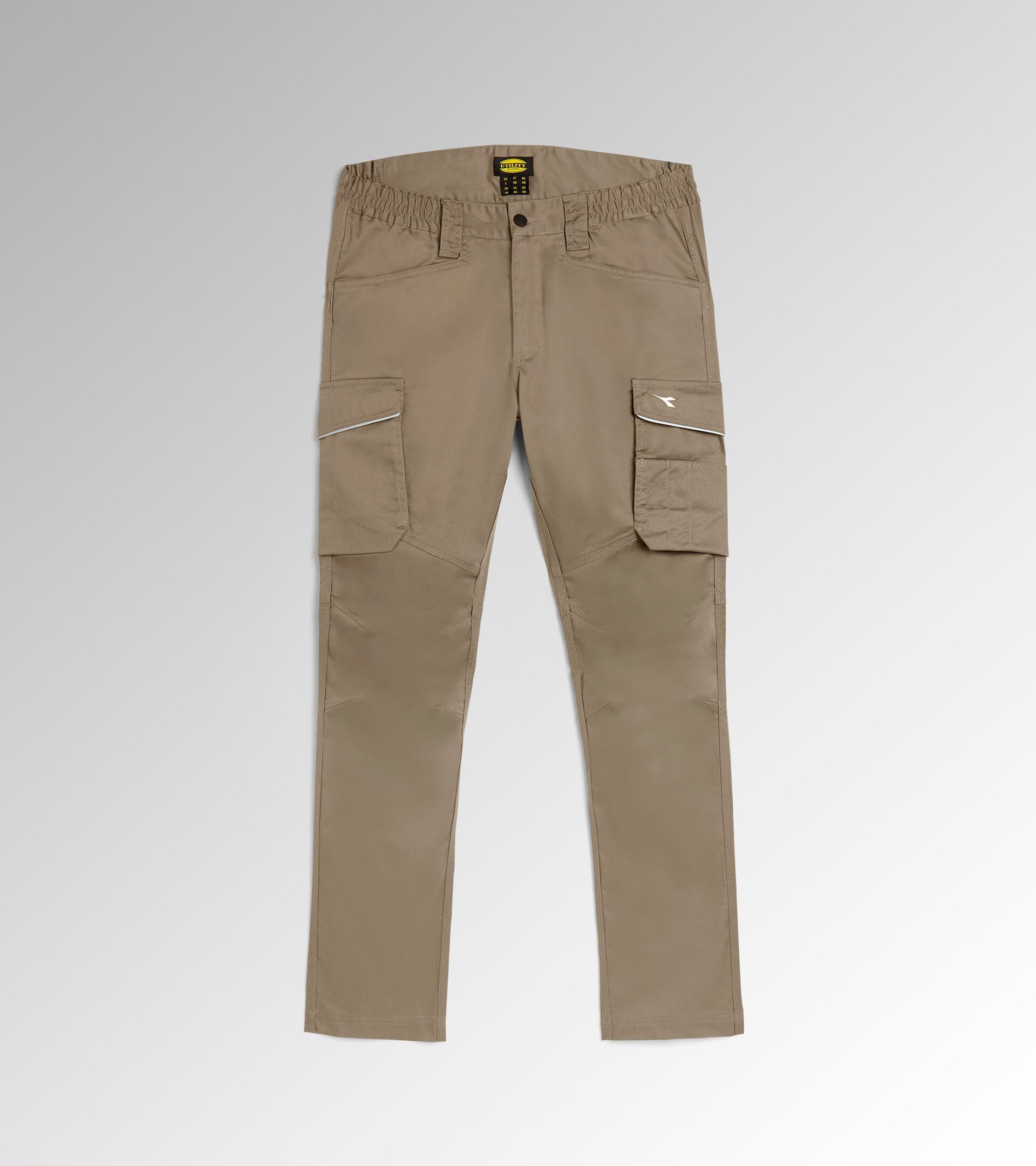 Work trousers PANT STAFF STRETCH CARGO 2.0 BROWN GREY - Utility
