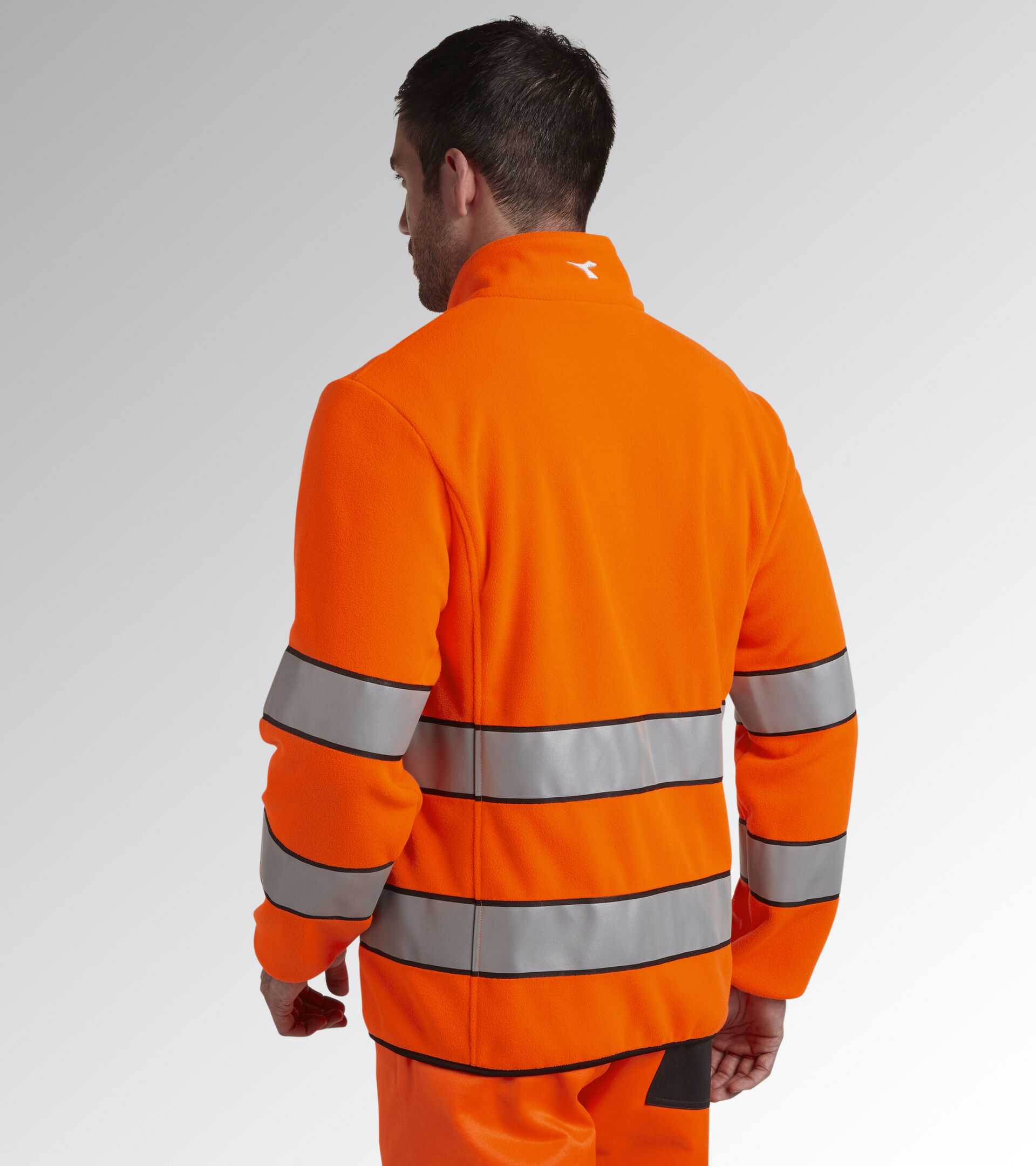 Sweat-shirt de travail SWEAT PILE HV 20471:2013 3 ORANGE FLUORESCENT ISO20471 - Utility