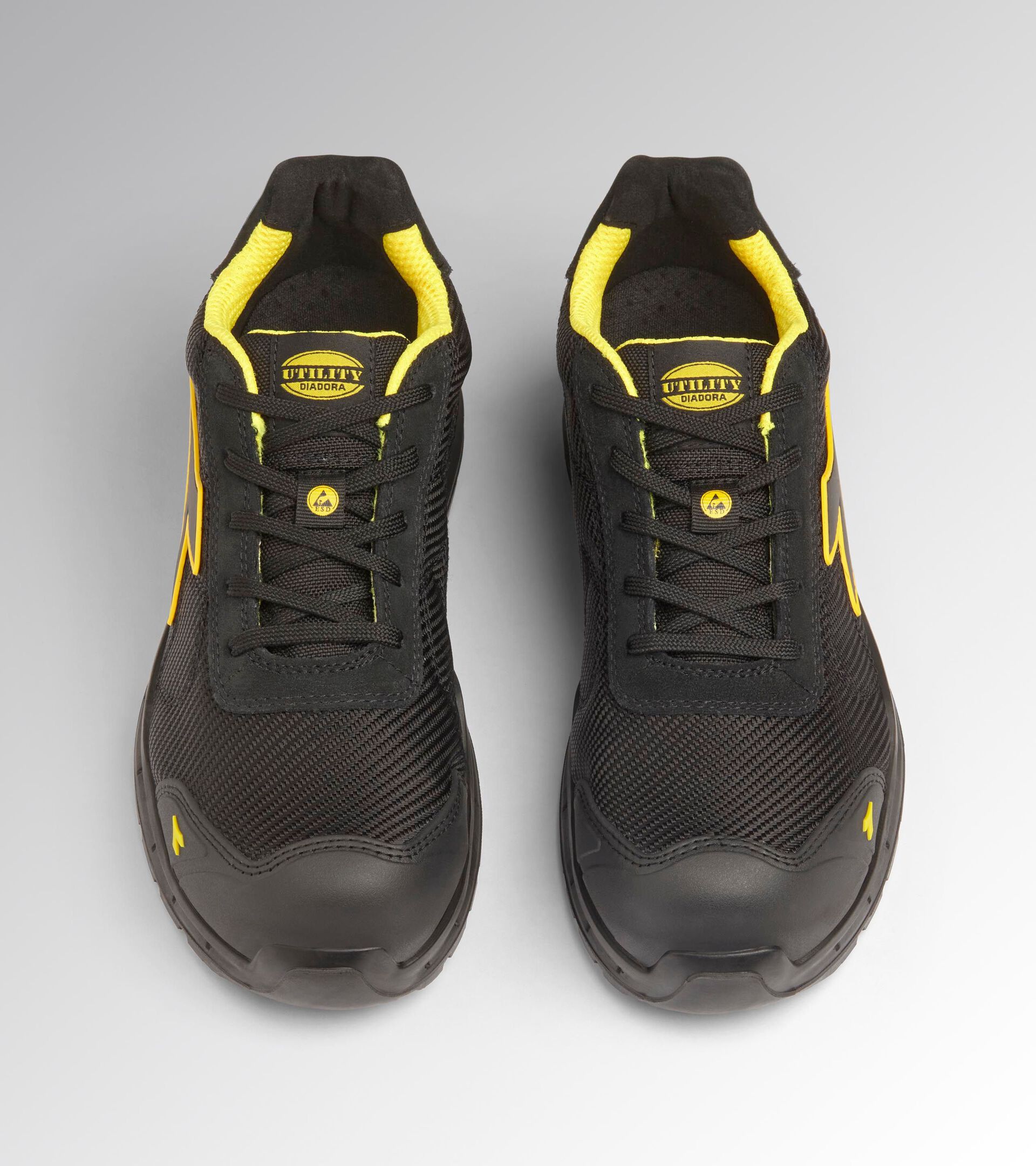 Low-top S3S safety shoes RUN A.BOX CBF LOW S3S FO SR SC ESD BLACK/BLACK - Utility