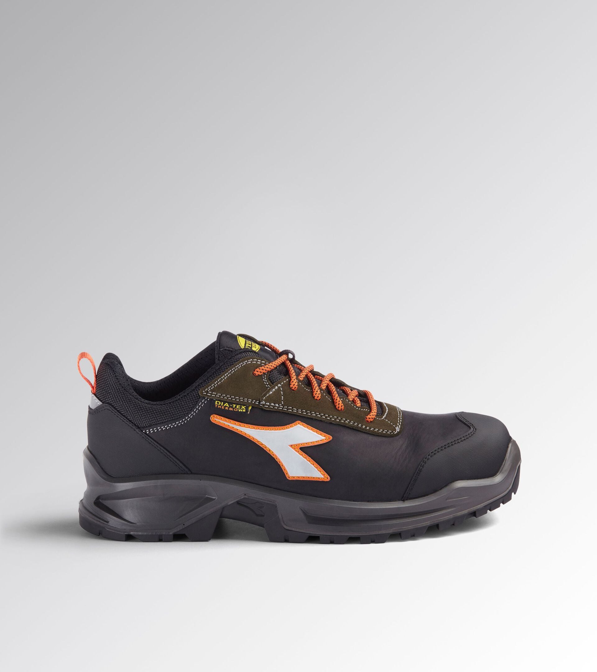 Low-cut safety shoes SPORT DIATEX LOW S7S BLACK/GREEN RAGE - Utility