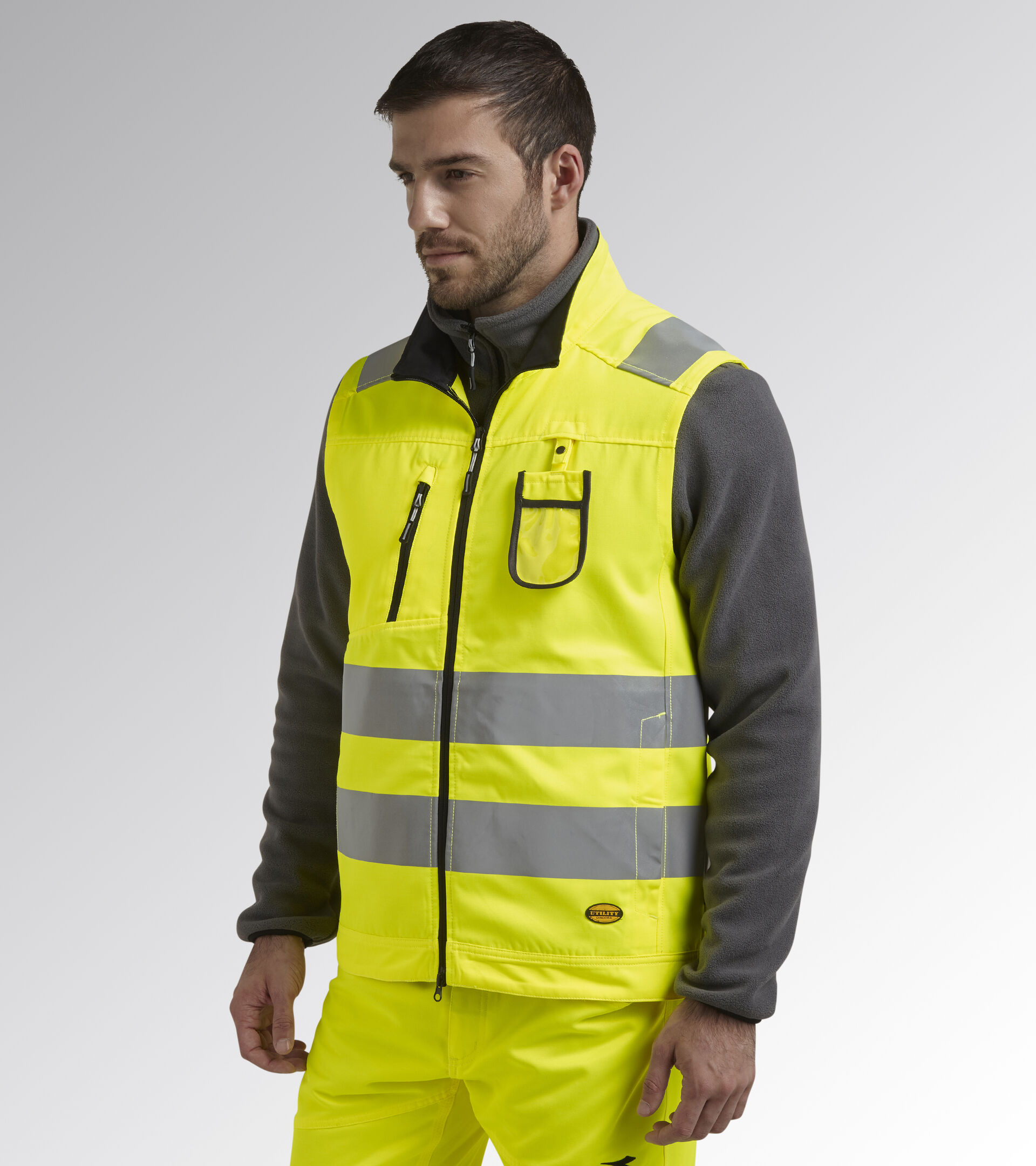 Arbeitsoverall HV VEST ISO 20471 FLUORESZIEREND GELB ISO20471 - Utility