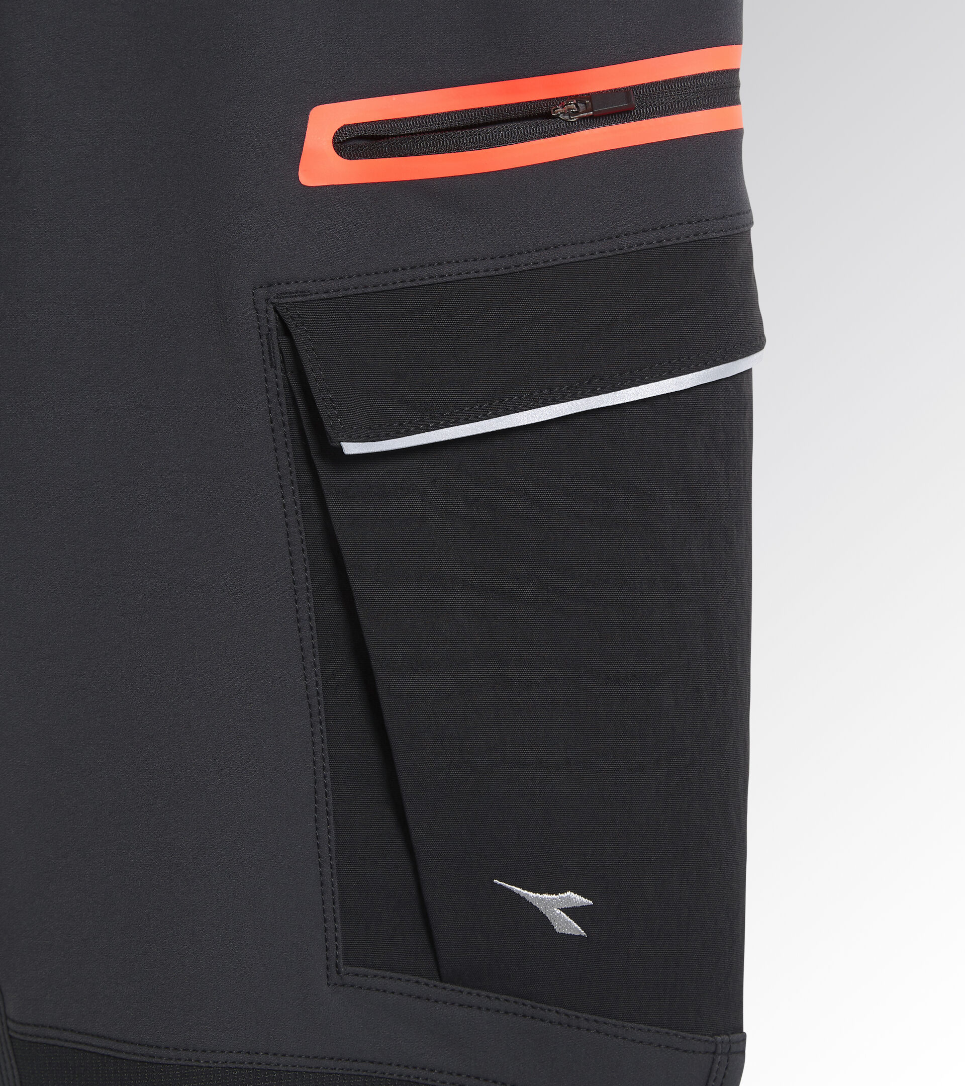 PANT HYBRID CARGO, BLACK/PHANTOM, hi-res
