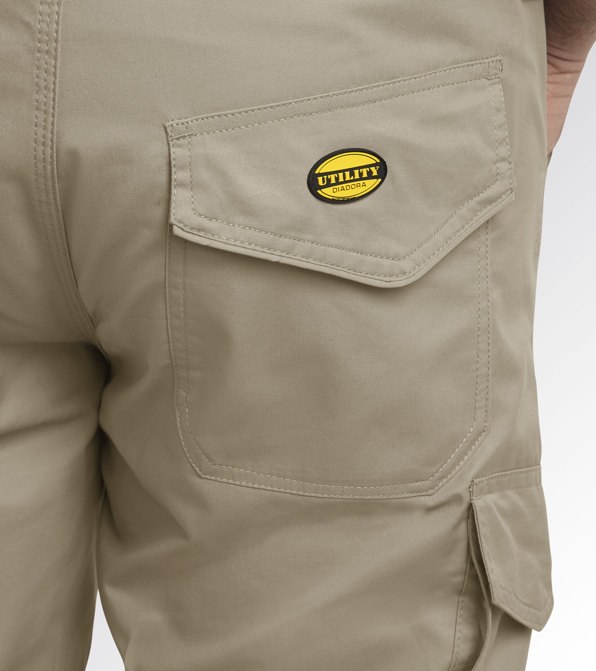 PANT STAFF LIGHT CARGO COTTON, GREY HEMP, hi-res