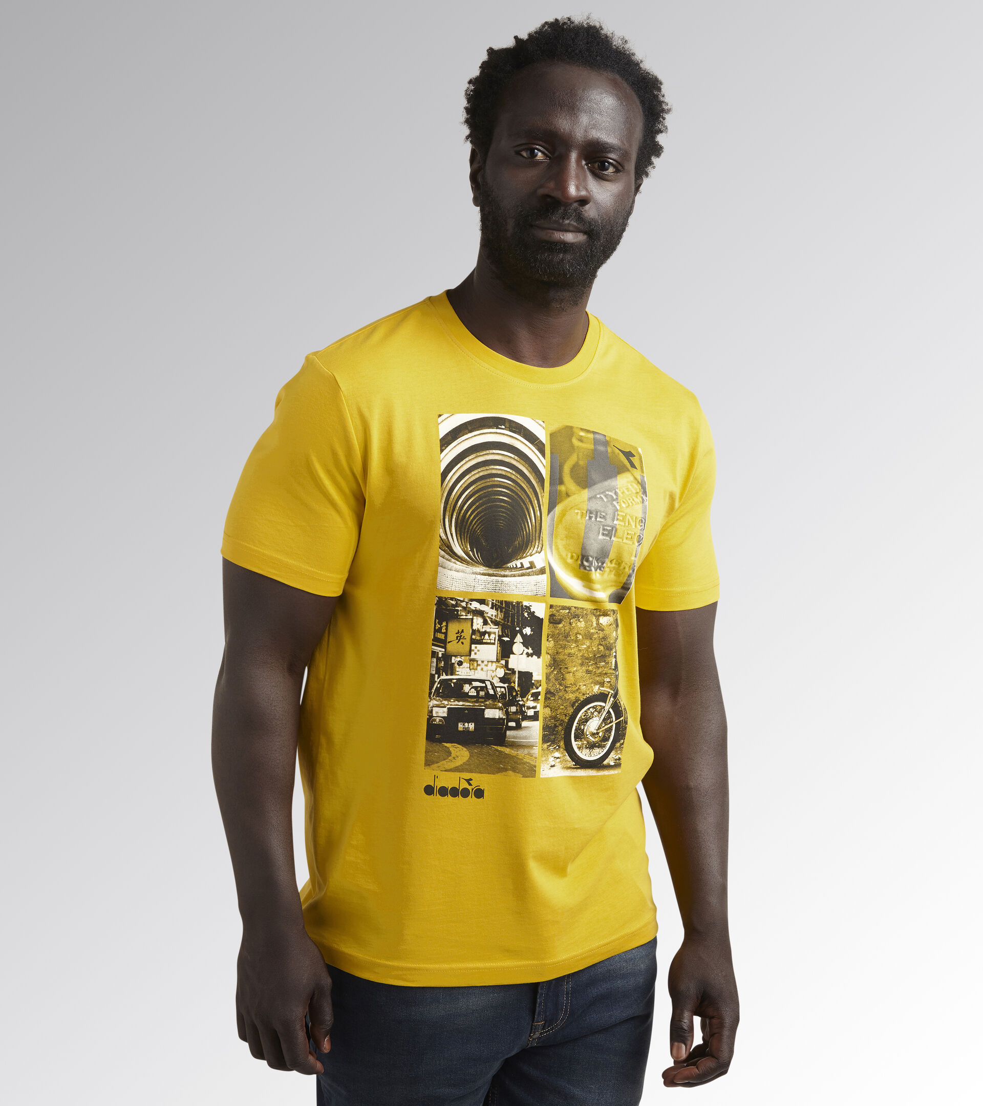 T-SHIRT GRAPHIC ORGANIC, SULPHUR, hi-res