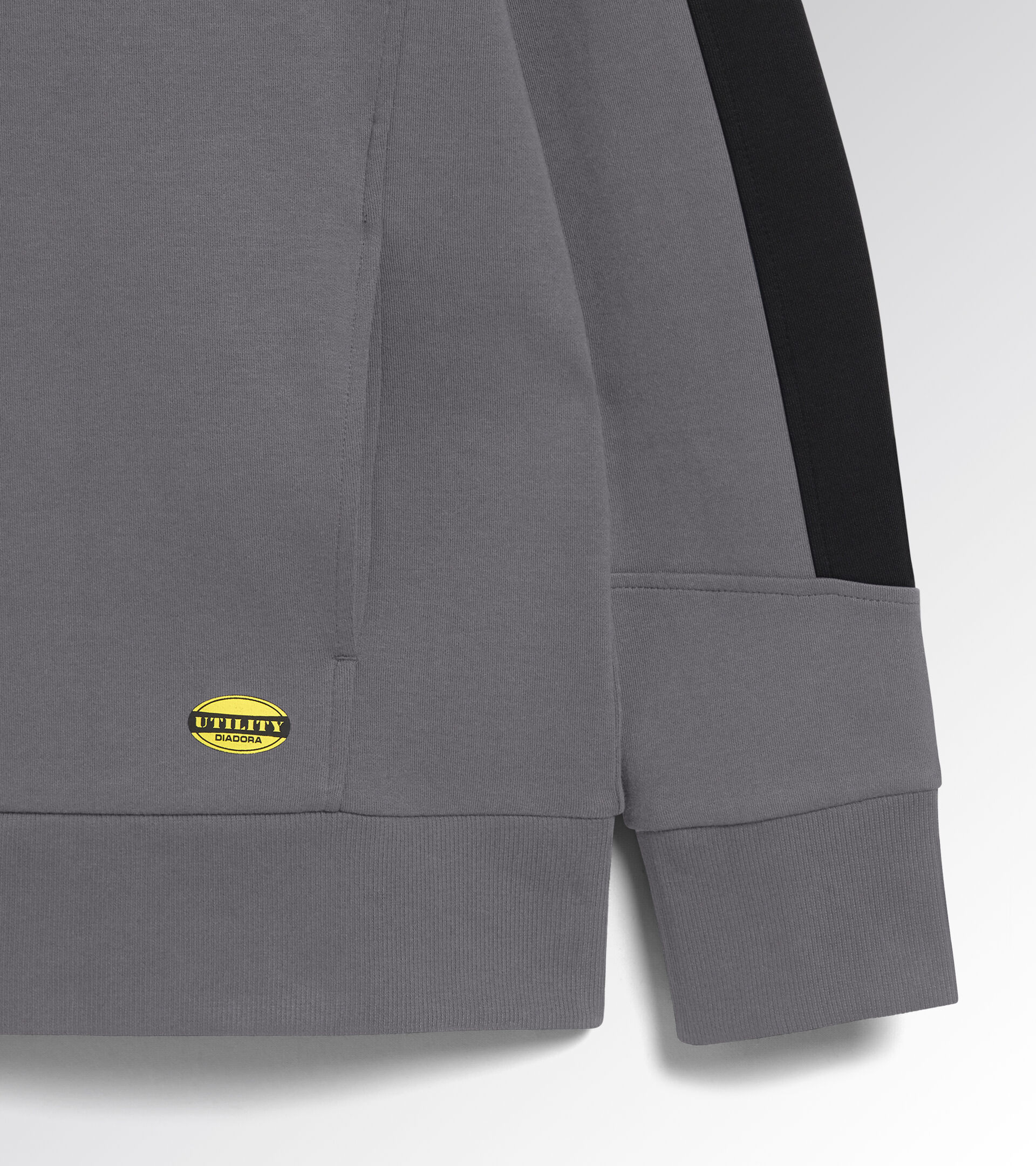 Felpa da lavoro SWEATSHIRT CREW LITEWORK GRIGIO ACCIAIO - Utility