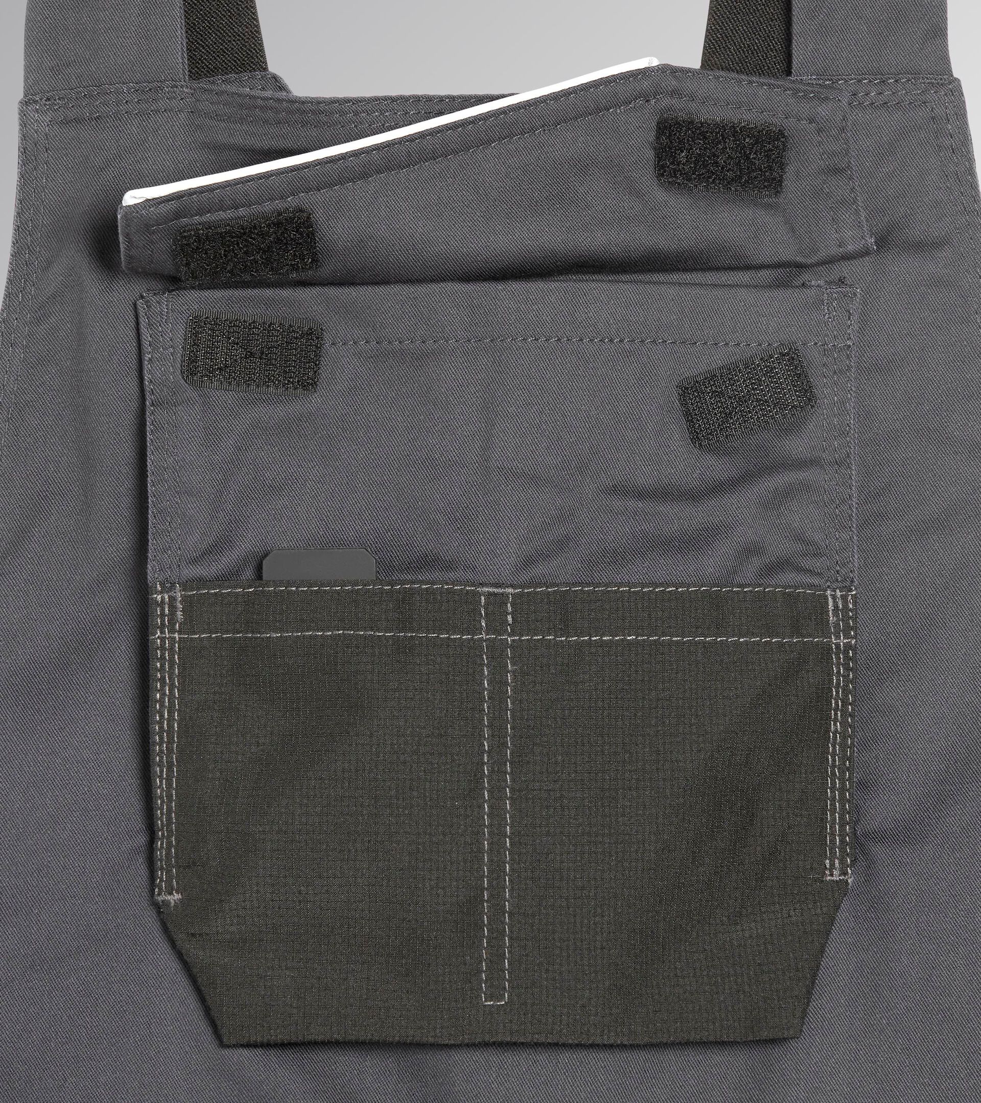 Work bib overalls BIB OVERALL POLY 2.0 STEEL GRAY - Utility