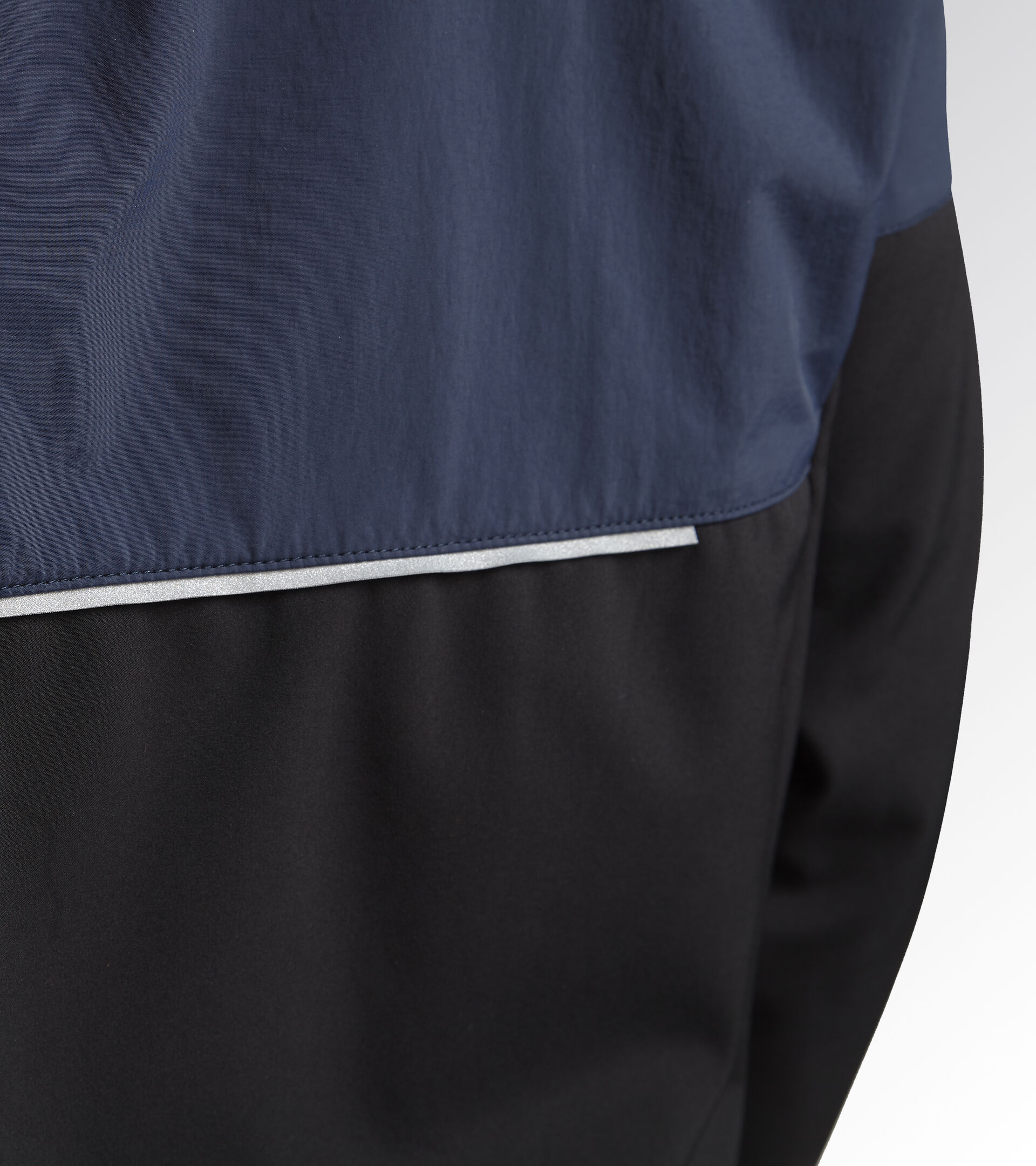 Work jacket SOFTSHELL HYBRID BLACK/BLUE DENIM - Utility