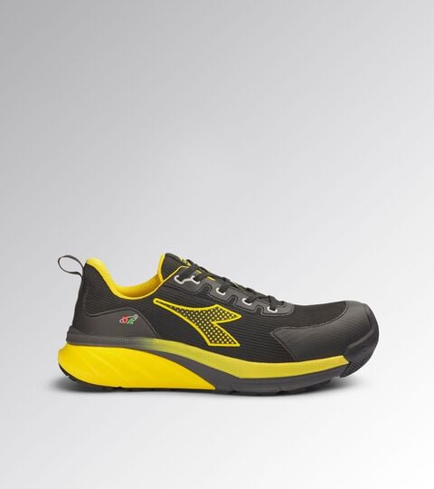 Low safety shoe VORTEX DA2 LOW S3S SC SR HRO ESD BLACK /YELLOW CROMS - Utility